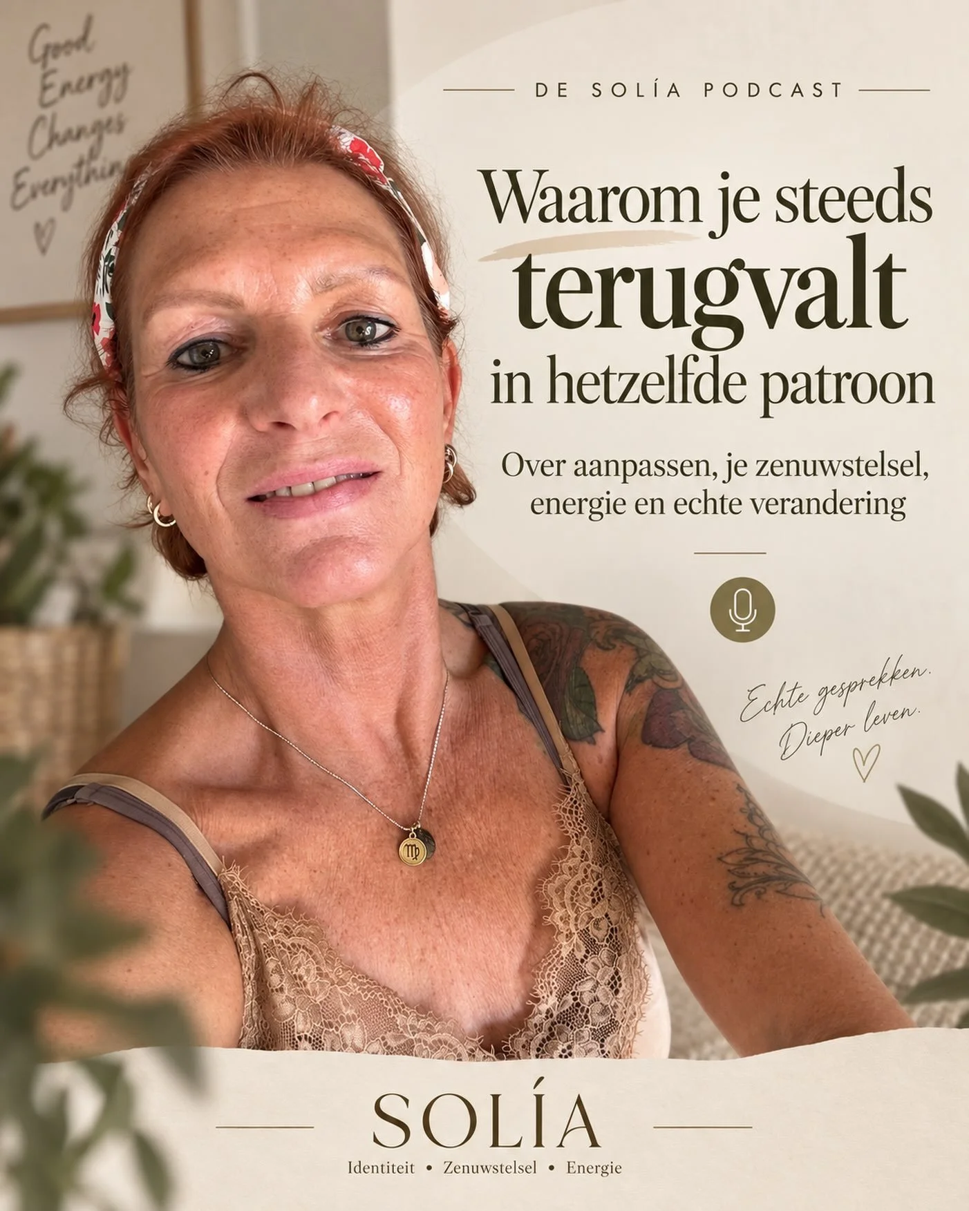 Soms w&eacute;&eacute;t je precies wat je anders wilt.

Je wilt minder pleasen.
Meer je grenzen aangeven.
Meer op jezelf vertrouwen.
Andere keuzes maken.

En toch val je ineens weer terug in hetzelfde patroon.

Niet omdat je het niet snapt.
Maar omda