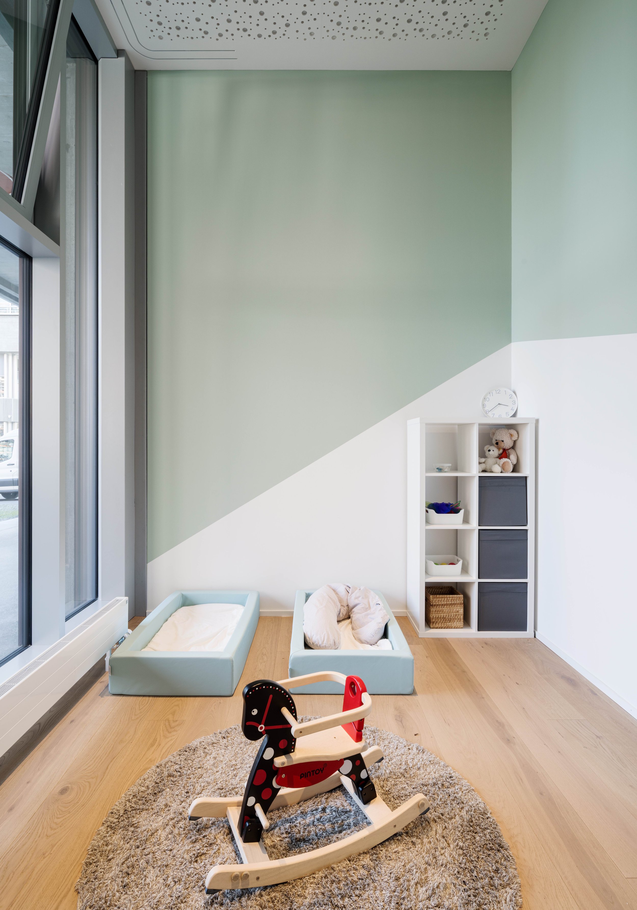 KiTa Little Home in Cham, Credits Beat Bühler Fotografie
