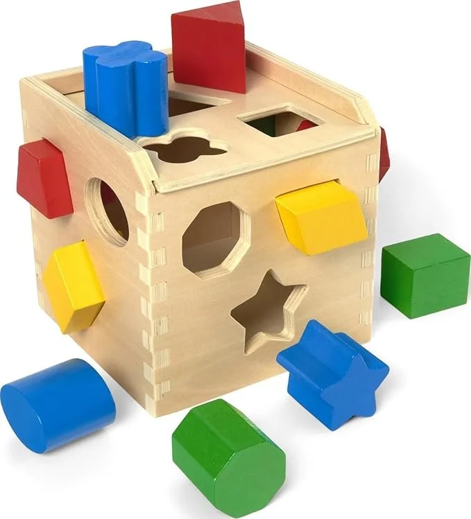 montessori houten vormsorteerder melissa and doug