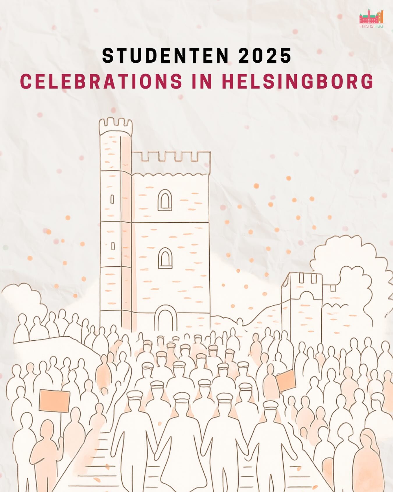 Studenten in Helsingborg 🎓

If you&rsquo;re new in town and you&rsquo;ve never witnessed the Studenten celebration, then head to the city centre tomorrow (5th June) and witness Helsingborg&rsquo;s high school students celebrate in style! 

The stude