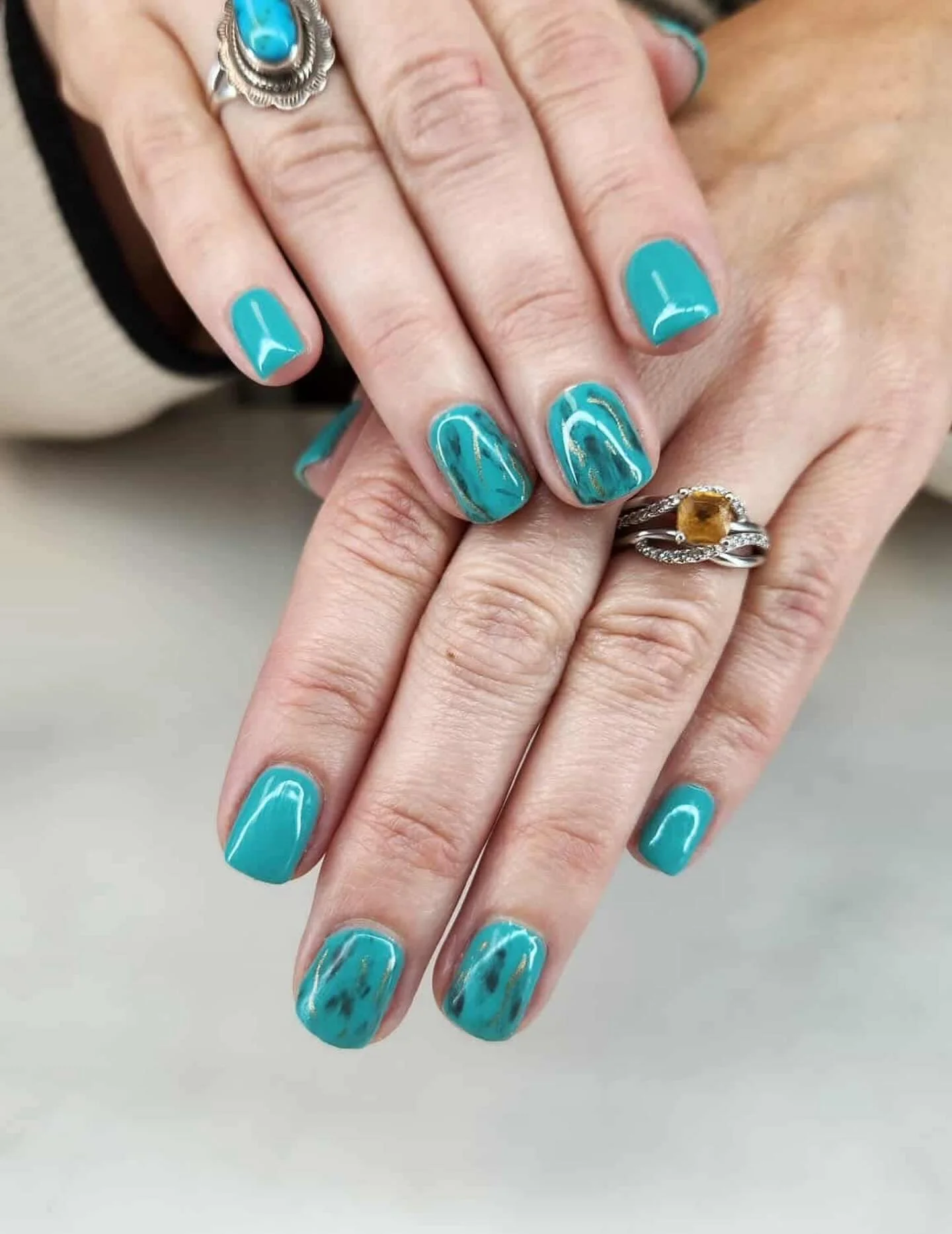 A fresh set 🩵💫
——
@nailswithjessica