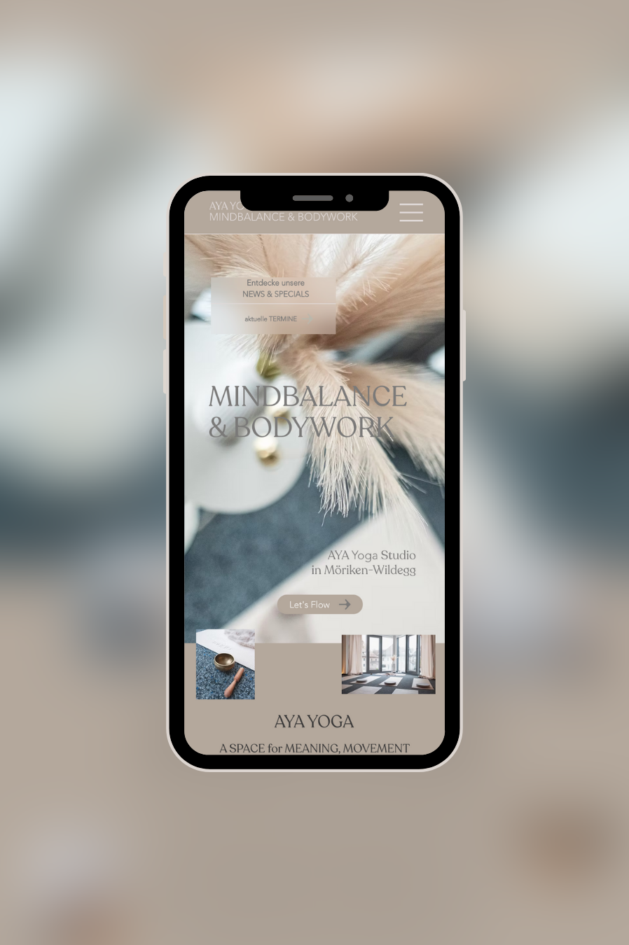 limiloulu.Webdesign YOGA - AYA YOGA - Yogastudio