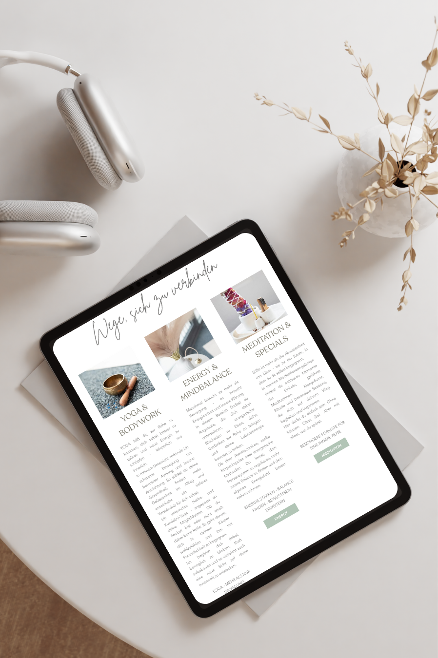 limiloulu.Webdesign YOGA - AYA YOGA - Yogastudio