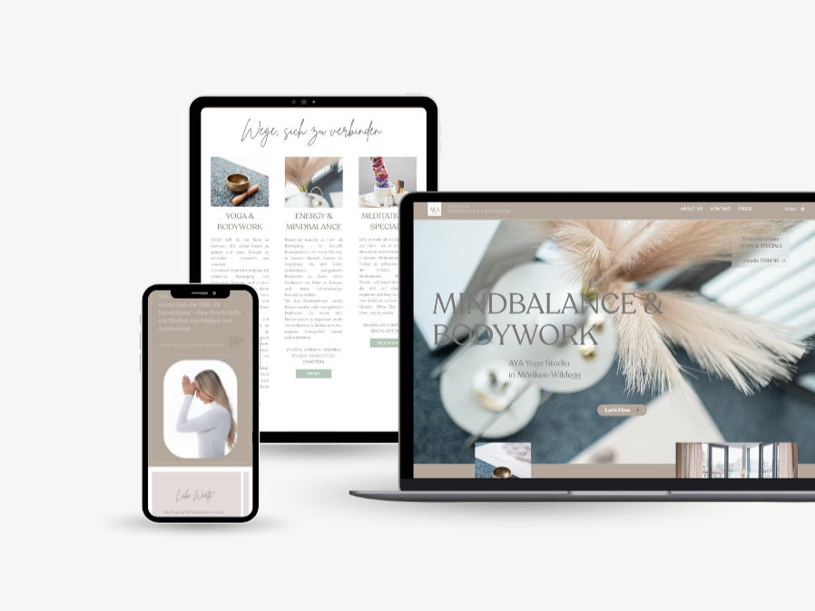 limiloulu.Webdesign YOGA - AYA YOGA - Yogastudio