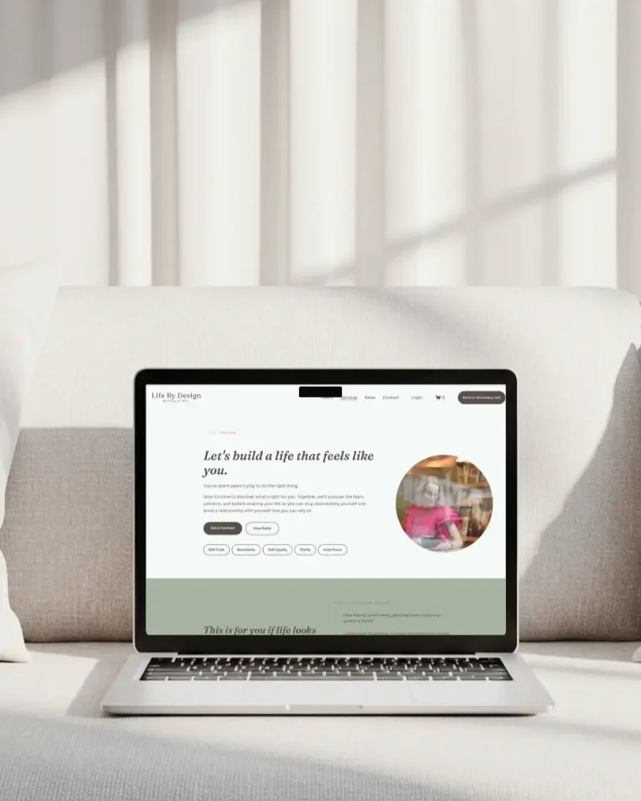 WEBDESIGN | LifeByDesign Life & Self-Relationship Coaching · Zurich