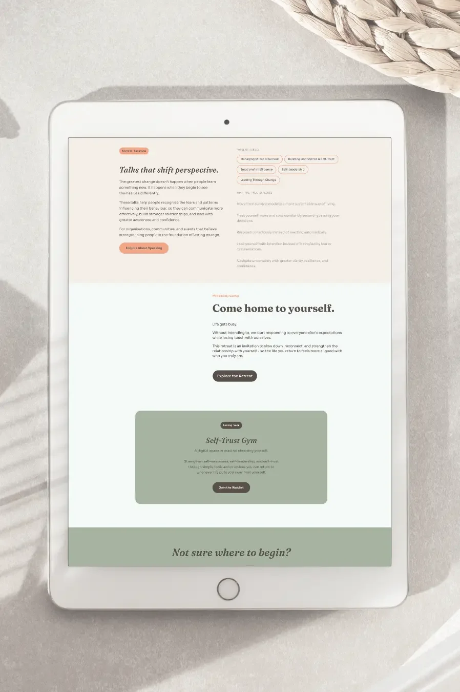 WEBDESIGN | LifeByDesign Life & Self-Relationship Coaching · Zurich