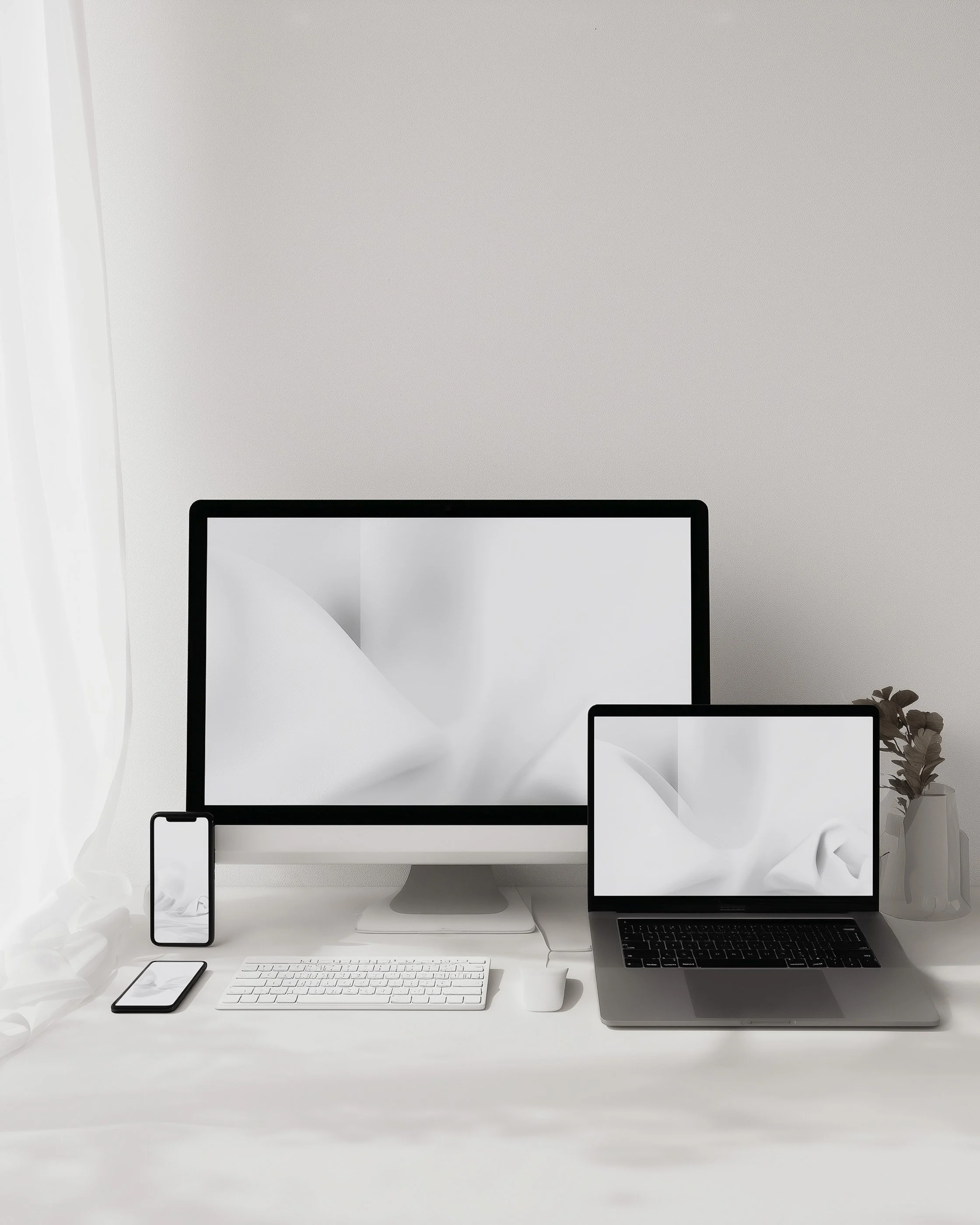 Webdesign -Vip Support - verschiedene Bildschirm Sreens