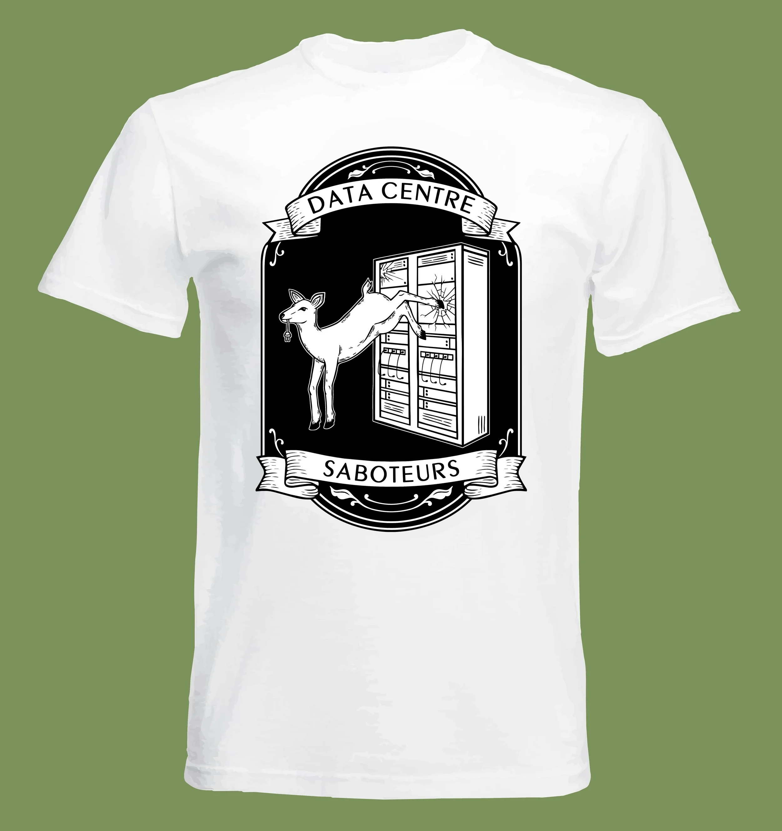 Data Centre Saboteurs T-shirt Pre-Order