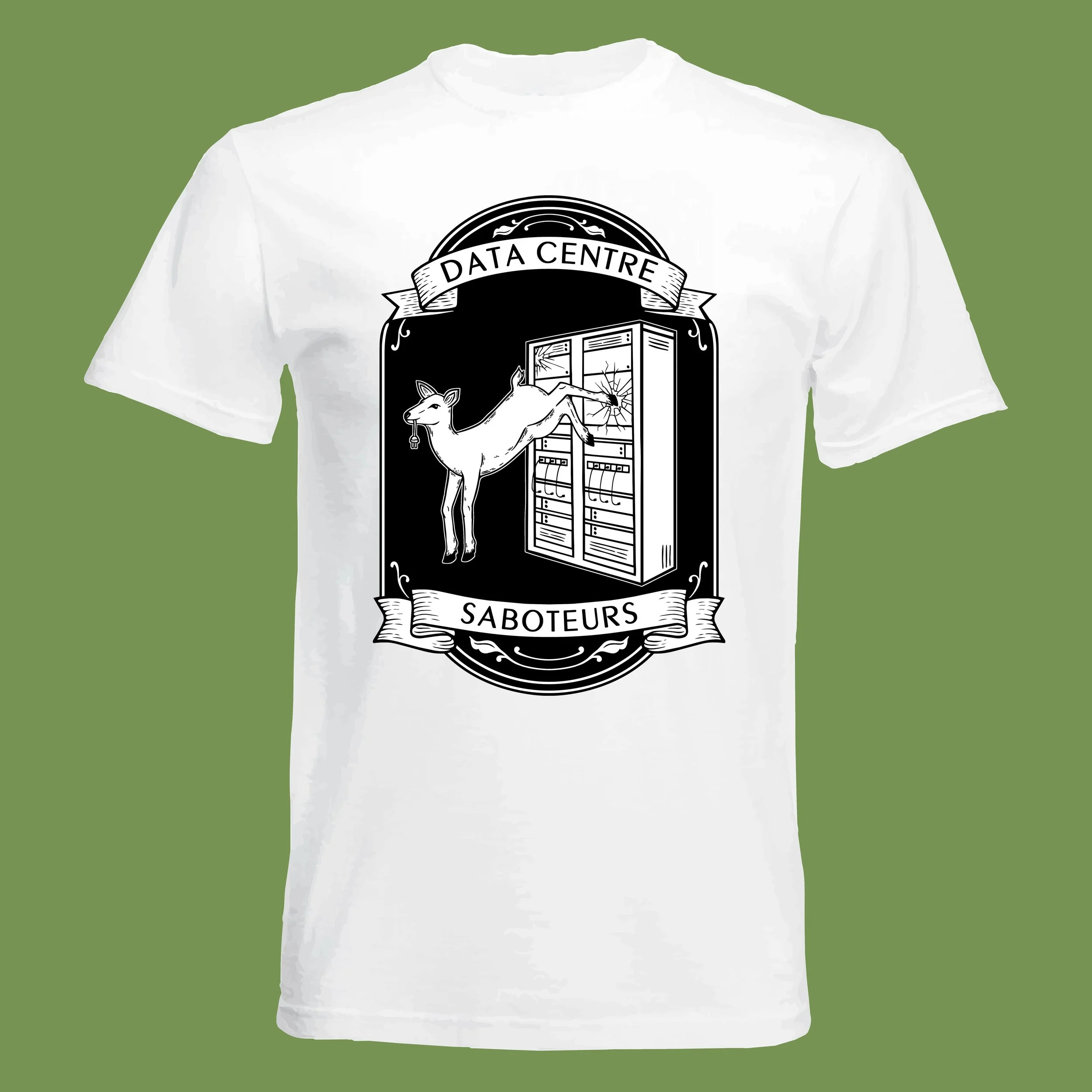 Data Centre Saboteurs T-shirt Pre-Order