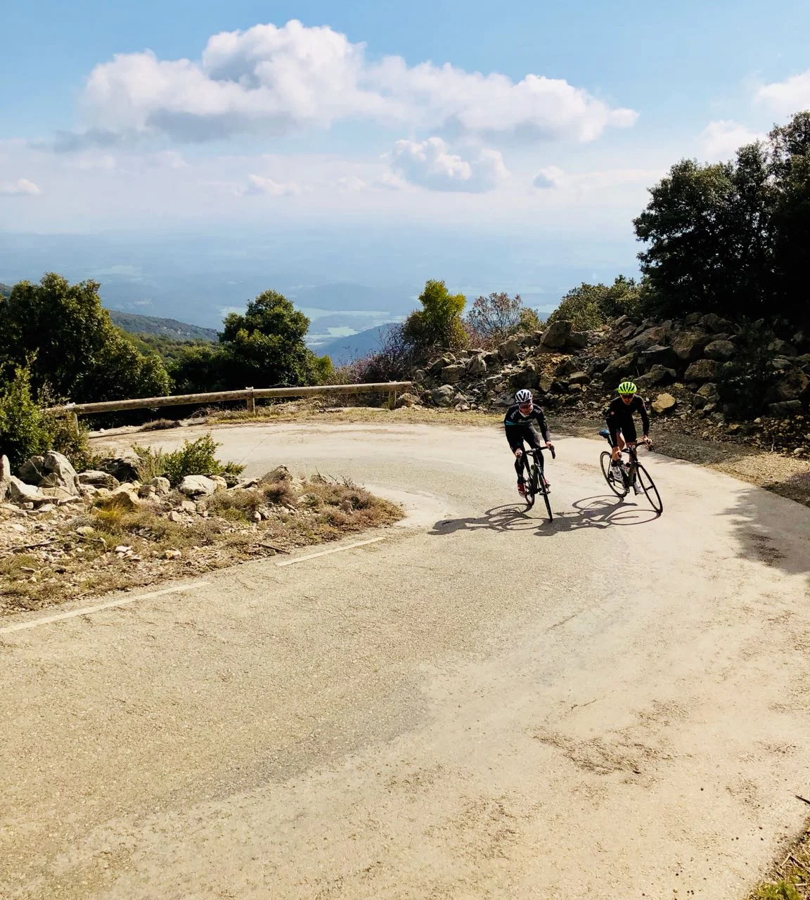 Winter cycle training spain
