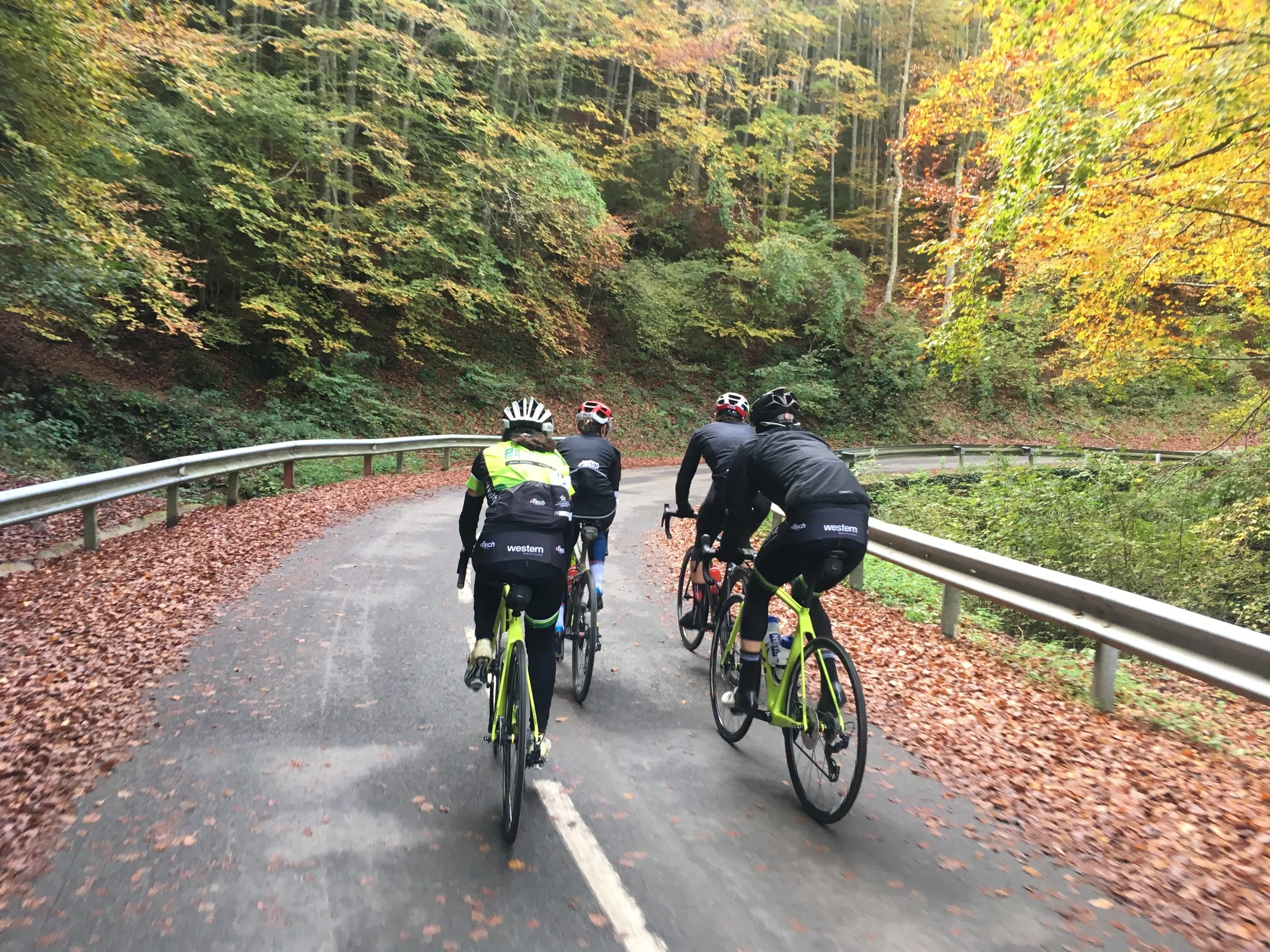 Girona winter cycle trip