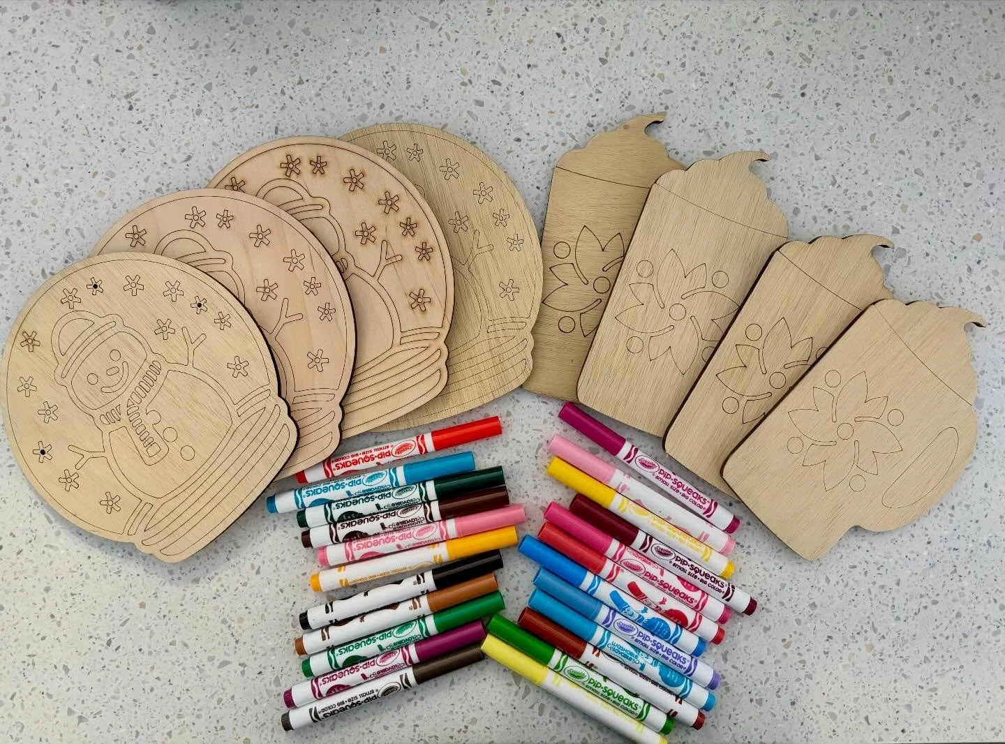 Craft, sip, celebrate &mdash;fun for the whole family 🎨🤍 
We&rsquo;re featuring locally made custom wood crafts for our grand opening this Saturday 8-3! Color a snowman snow globe or a Maydan hot cocoa mug while you&rsquo;re here.
Tag us in your fi