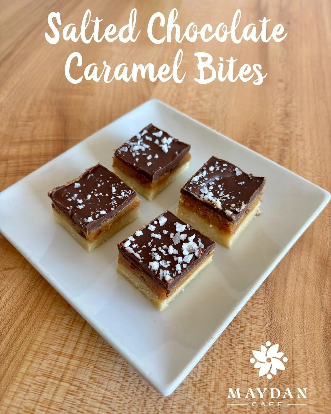 Back by popular demand 🤎

Our salted chocolate caramel cafe bites have returned! Inspired by a classic Twix bar, these little squares of joy start with an almond flour base, layered with a creamy &ldquo;caramel&rdquo; center made from peanut butter 
