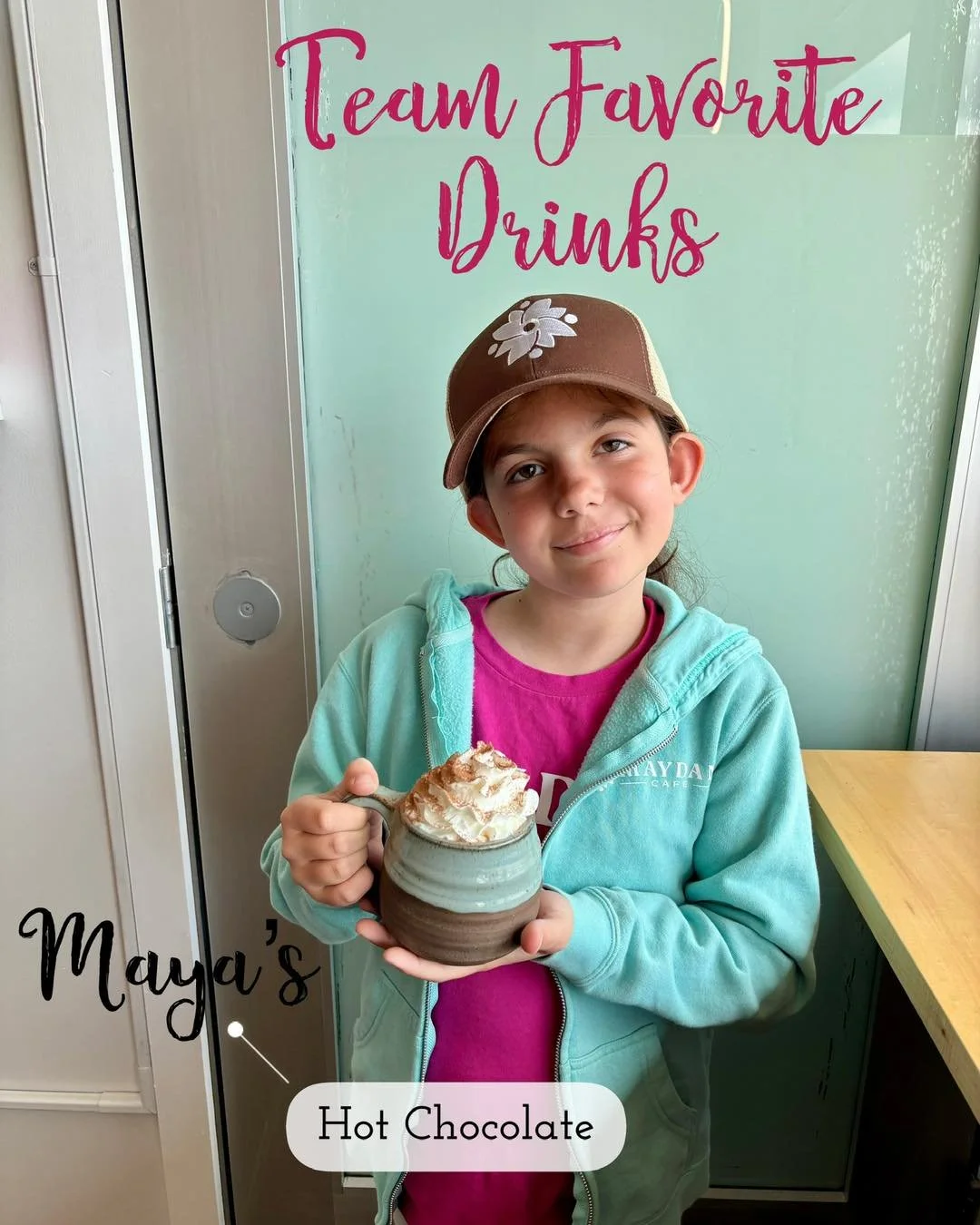 Meet the Maydan Team Favorite Drink&rsquo;s (Part 5)

Today&rsquo;s Picks: 
* Sophia&rsquo;s 16oz Caramel Iced Latte with whole milk and cold foam
* Cole&rsquo;s Cookies &amp; Cream Dream Smoothie with almond milk and 17g of vanilla protein 
* Maya&r