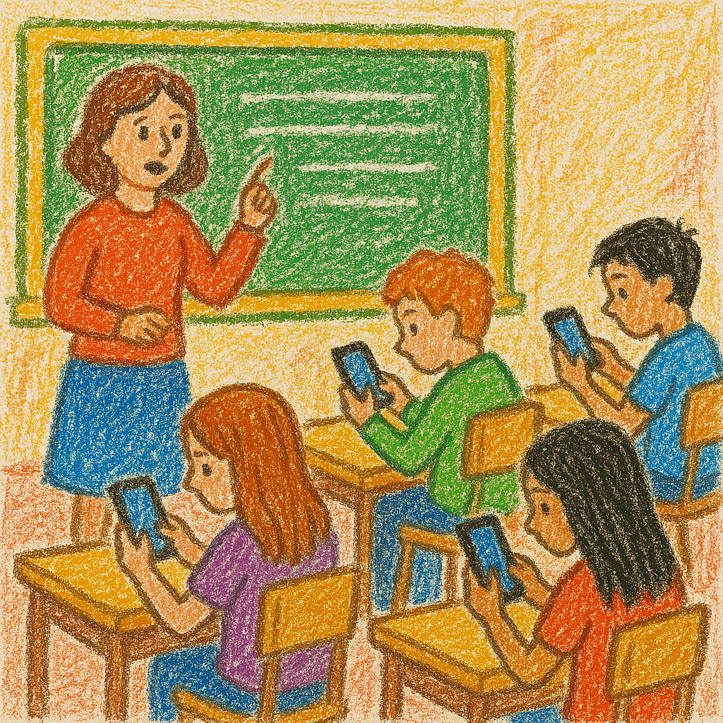✨The Silent Battle: Reclaiming Attention in a Screen-Saturated Classroom
