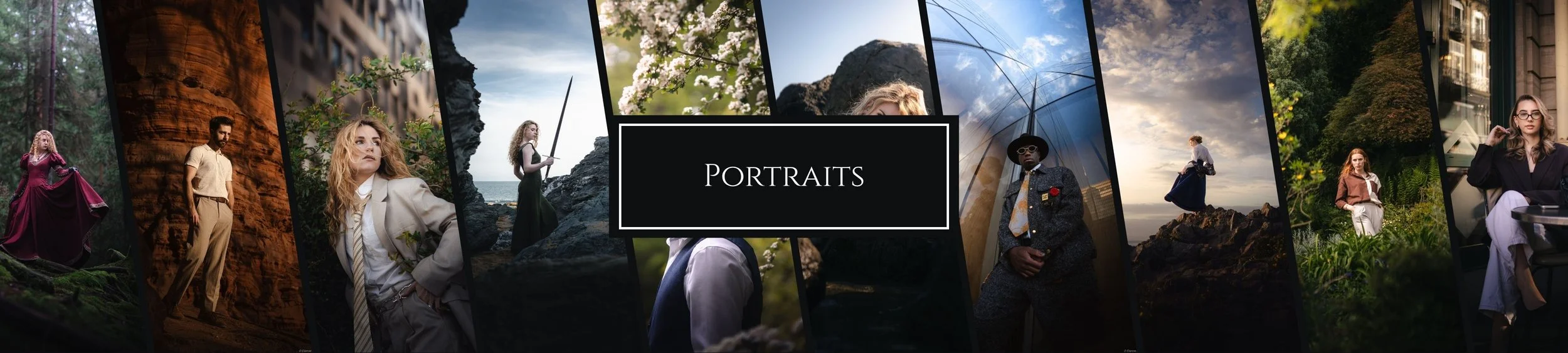 Bannière de portraits de Etienne Bronner Photographie