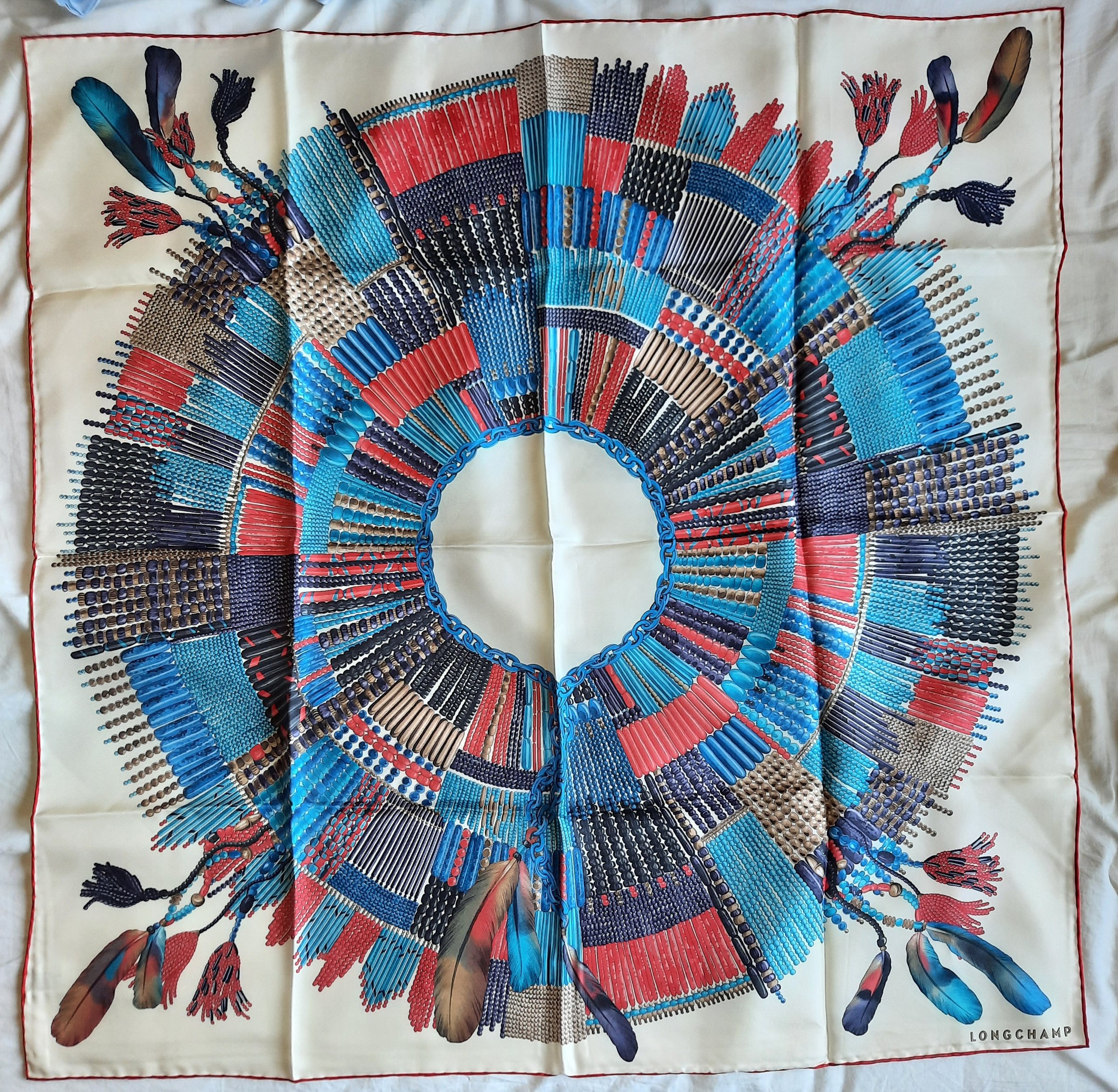 Foulard Longchamp Massaï