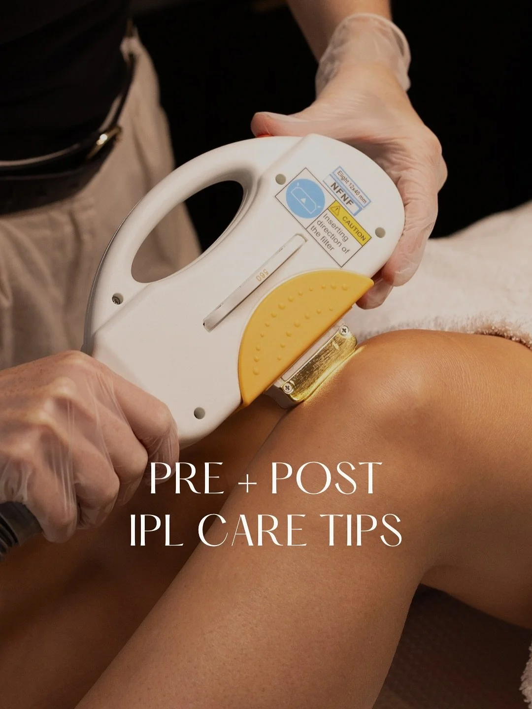Getting IPL? Here&rsquo;s how to get the best results 👇

🧴 Before your session:
&bull; Shave the day before
&bull; Definitely no spray tan on the skin
&bull; Avoid active skincare (like Vitamin A/Retinol) for 3 days prior

☀️ After your session:
&b