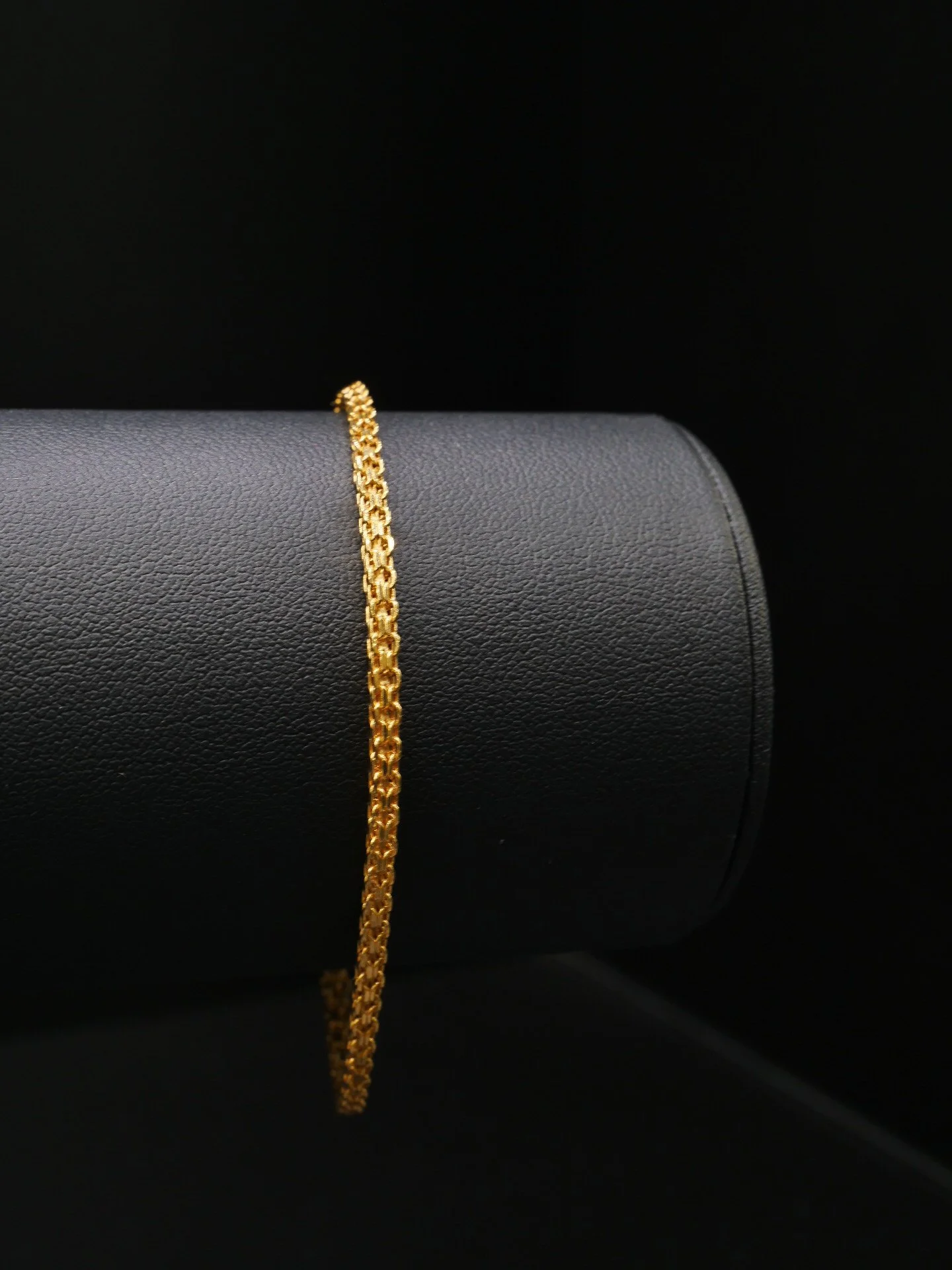 Bracelet homme maille fusionné