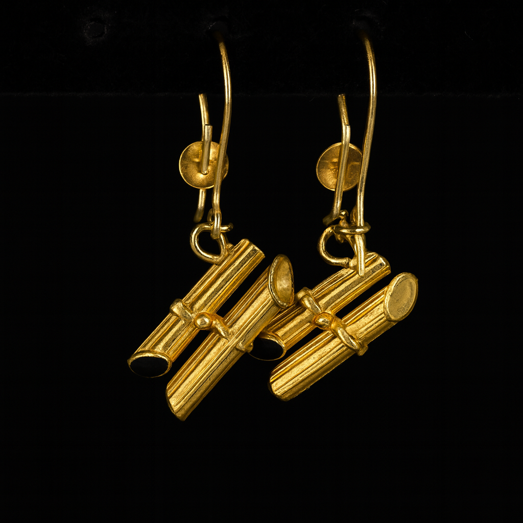 Boucles  d'oreilles Femme bambou