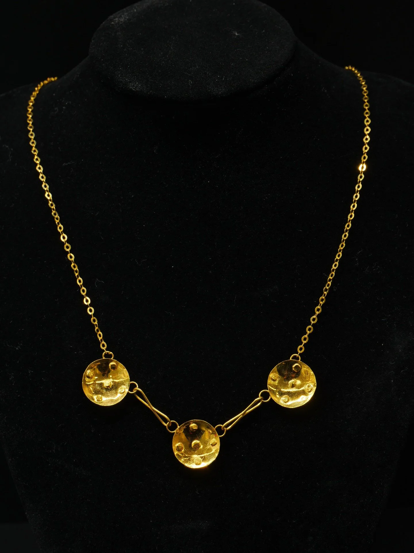 Collier femme 3 batées