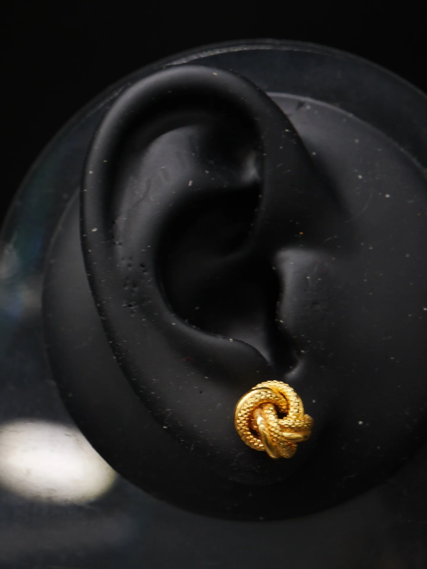 Boucles d'Oreilles petit noeud rosette