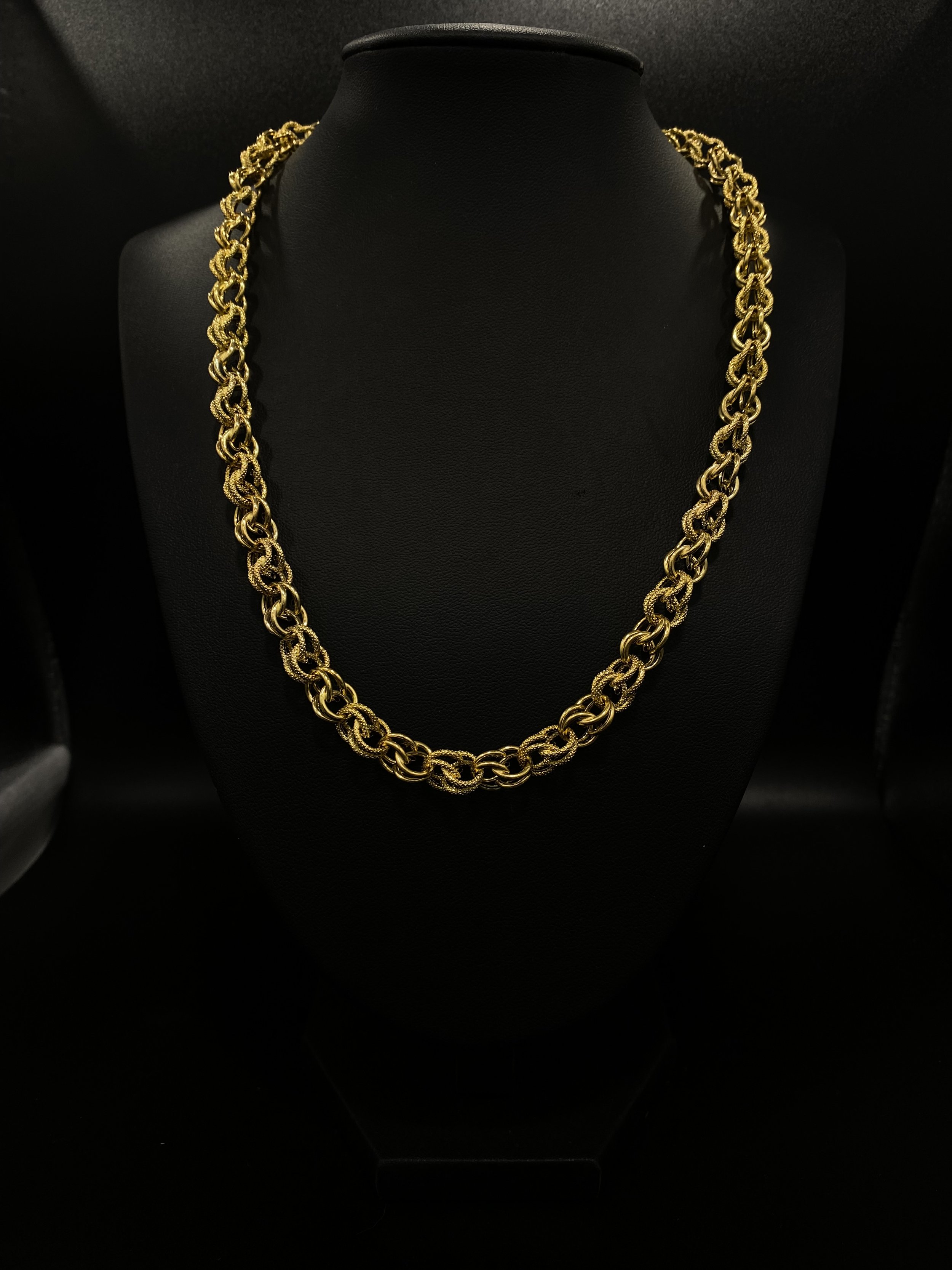 Collier maille sirop