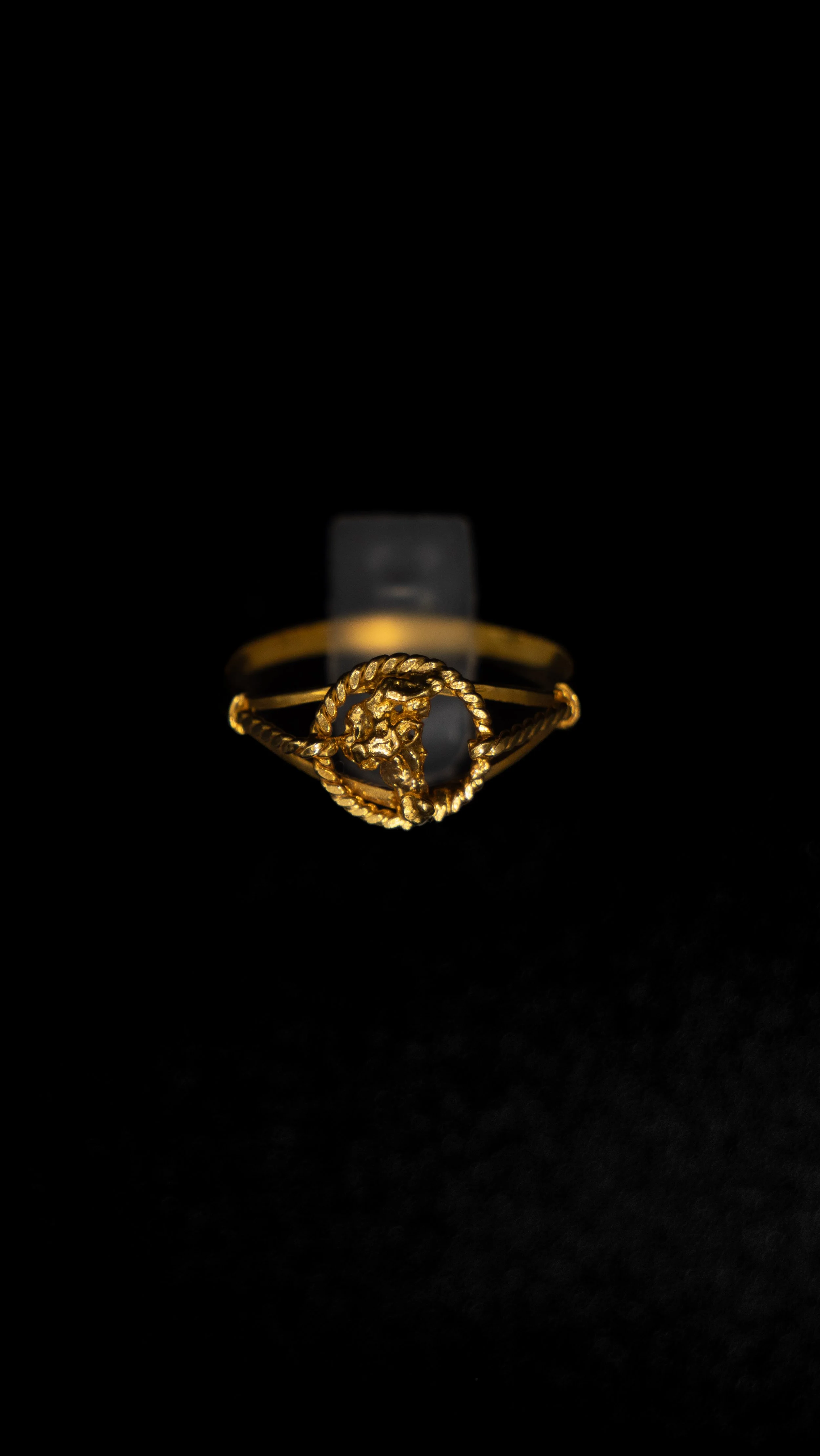 Bague Pepite Cerclée