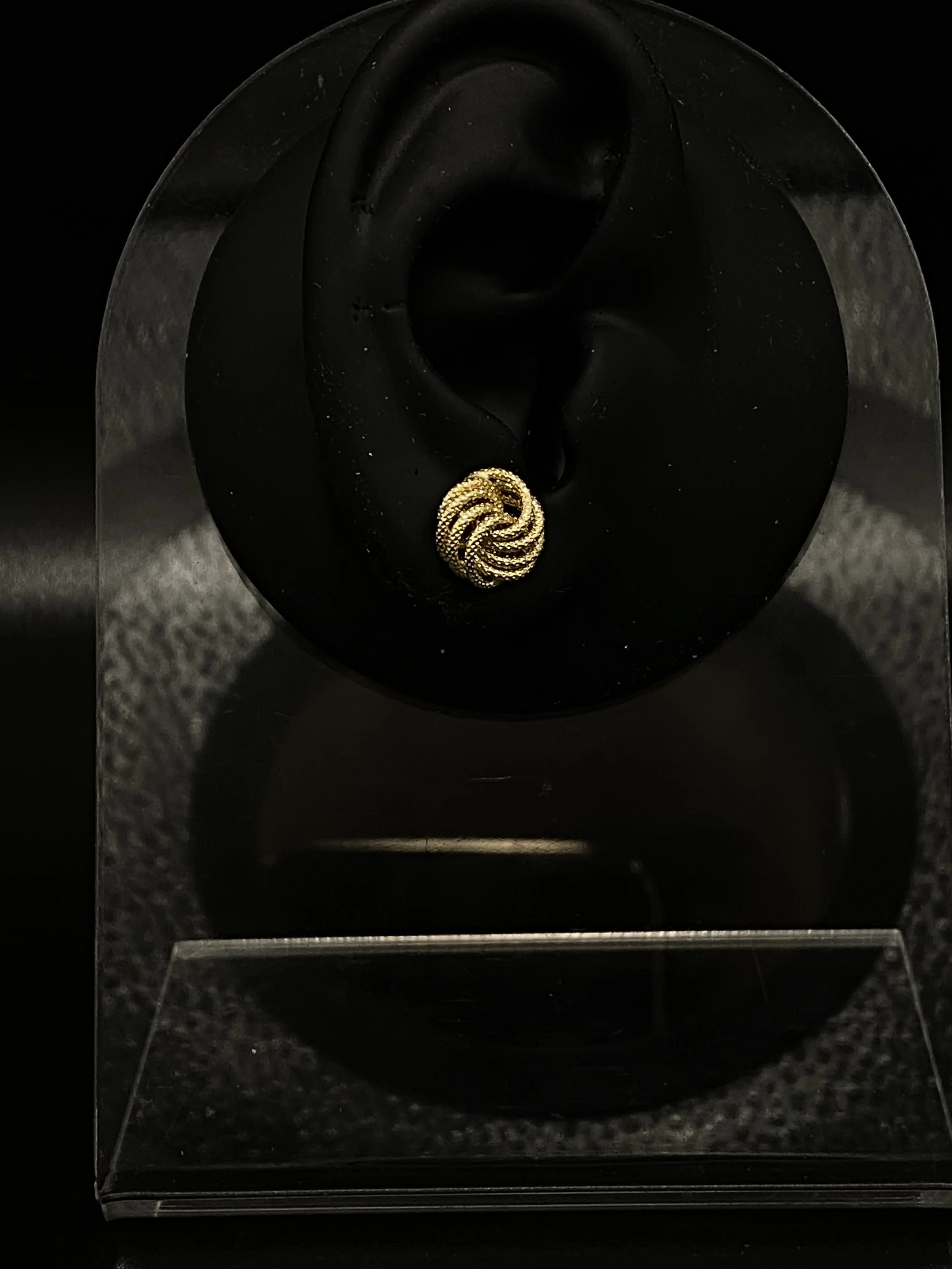 Boucle d'oreille macaron