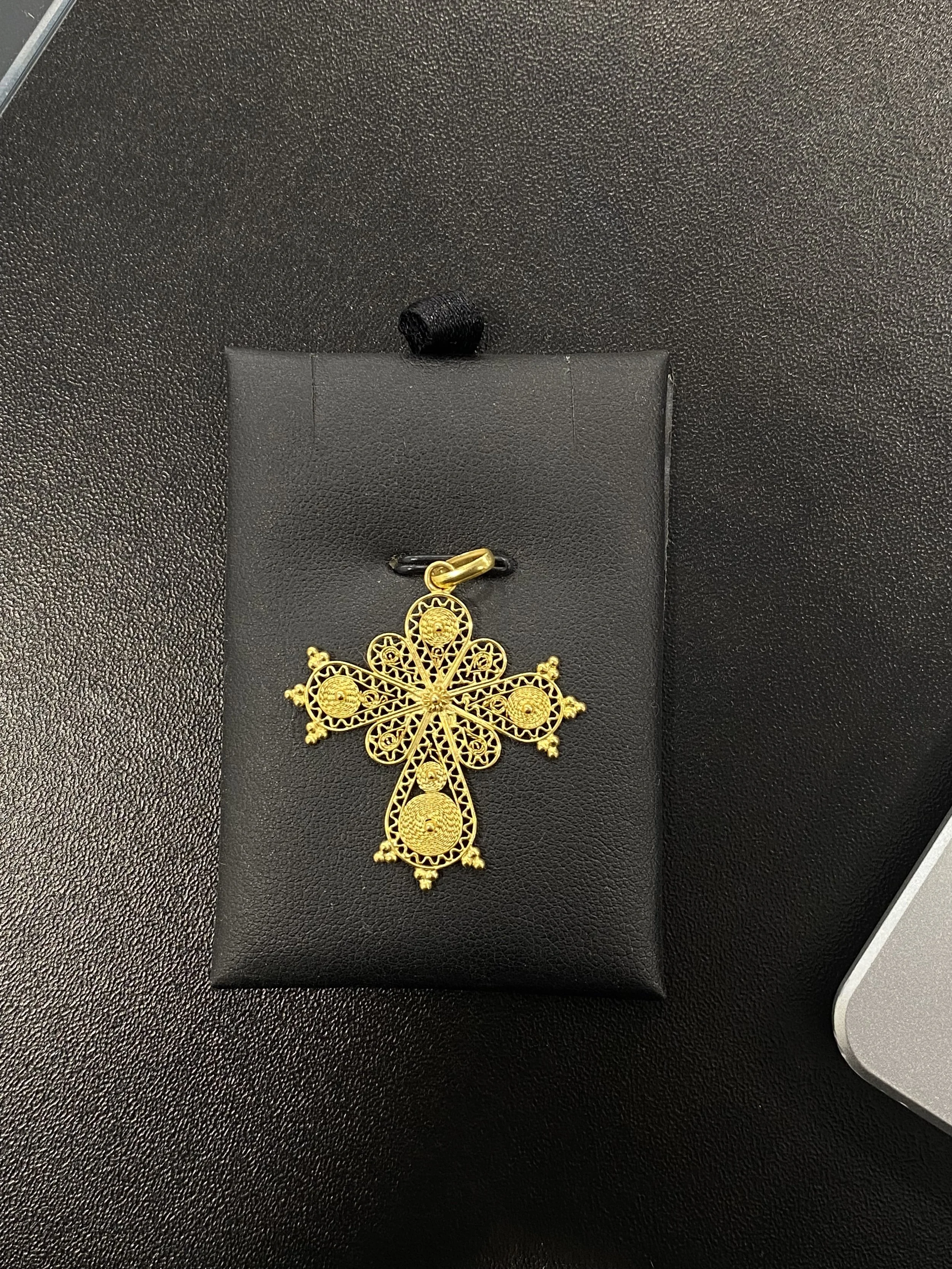 Pendentif Croix Filigrane