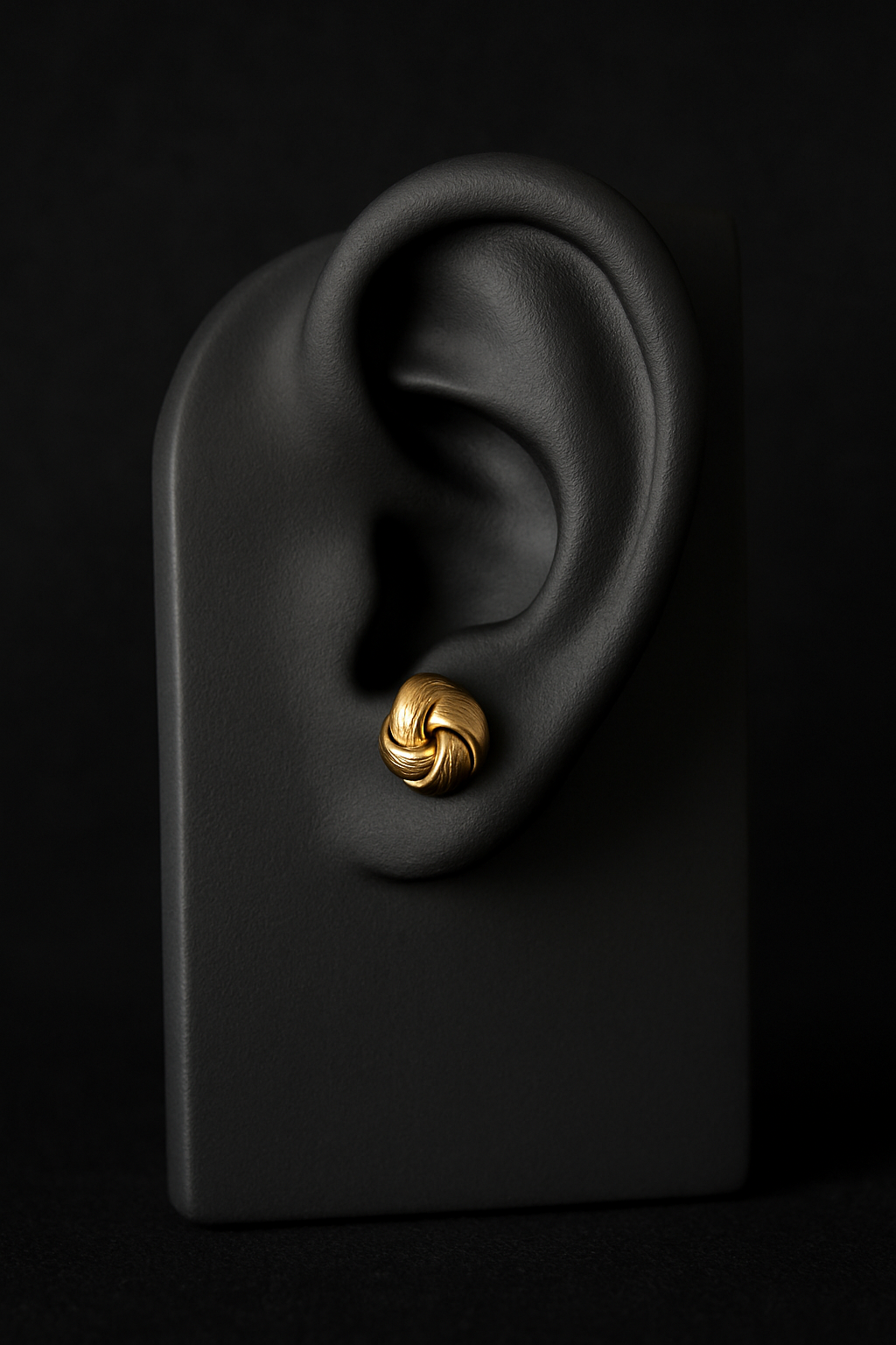 Boucles D’oreilles Homme  Noeud