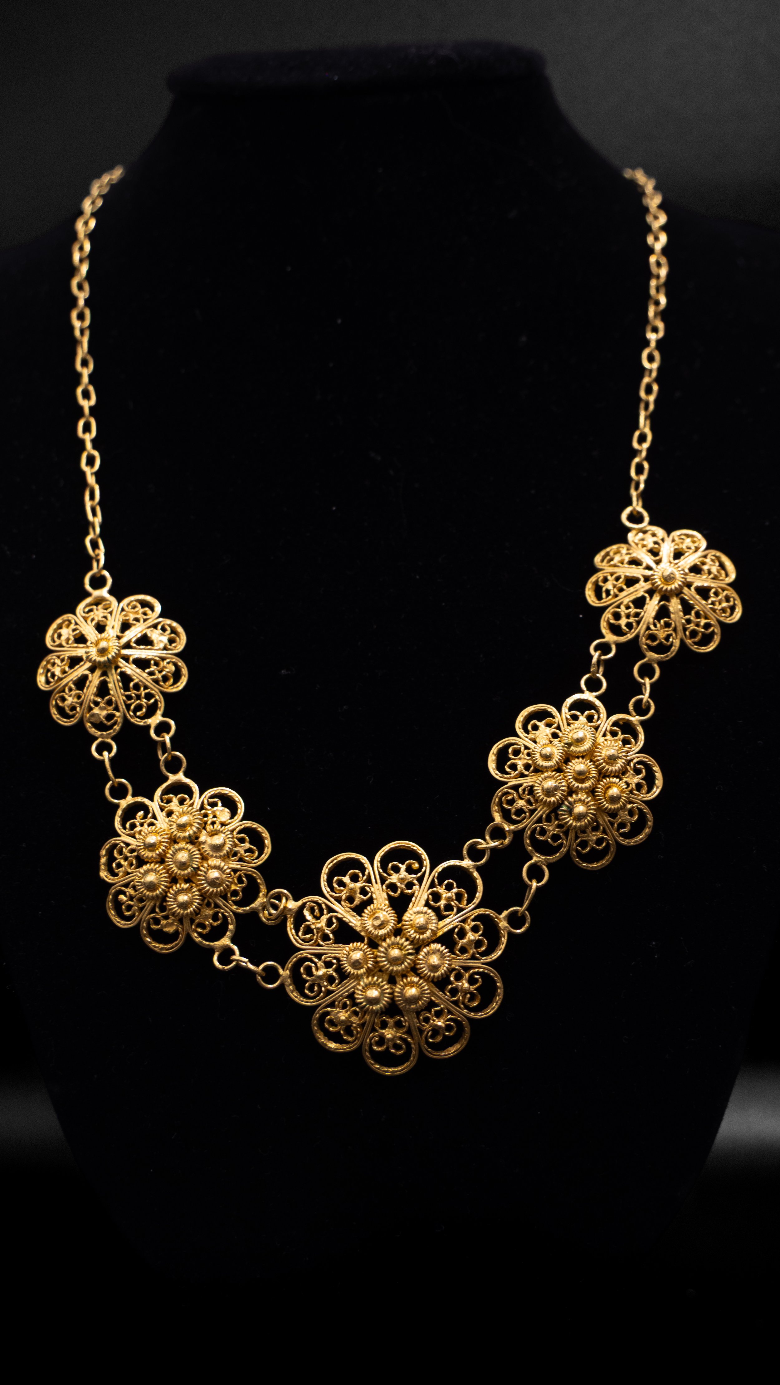 Collier choux filigrane