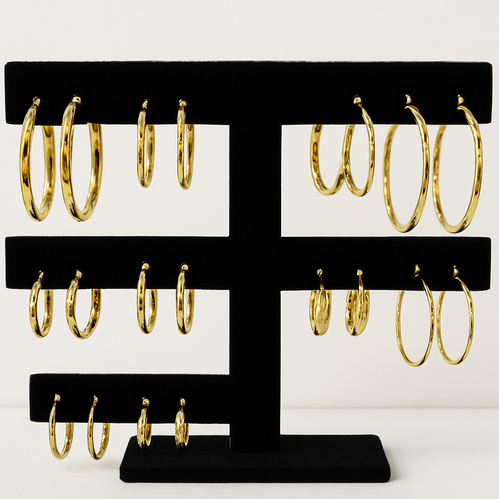 Boucles  d'oreilles Femme créole épaisse