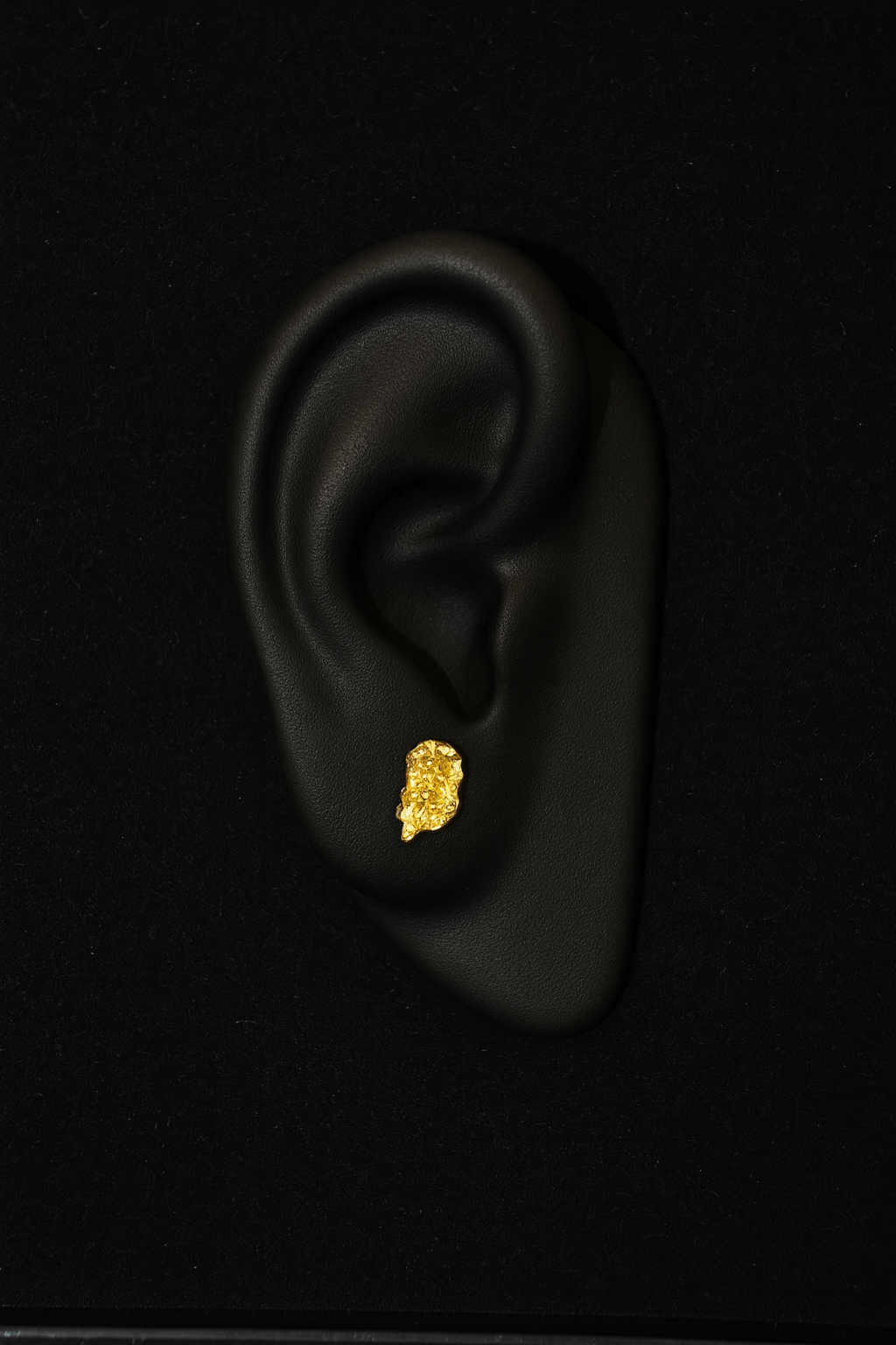 Boucles D’oreilles Homme  pépite