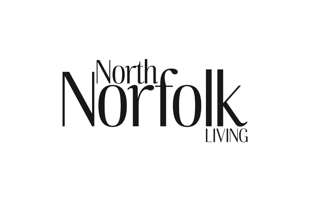 Logo for North Norfolk Living with the words "North Norfolk" and "Living" arranged in different font sizes.