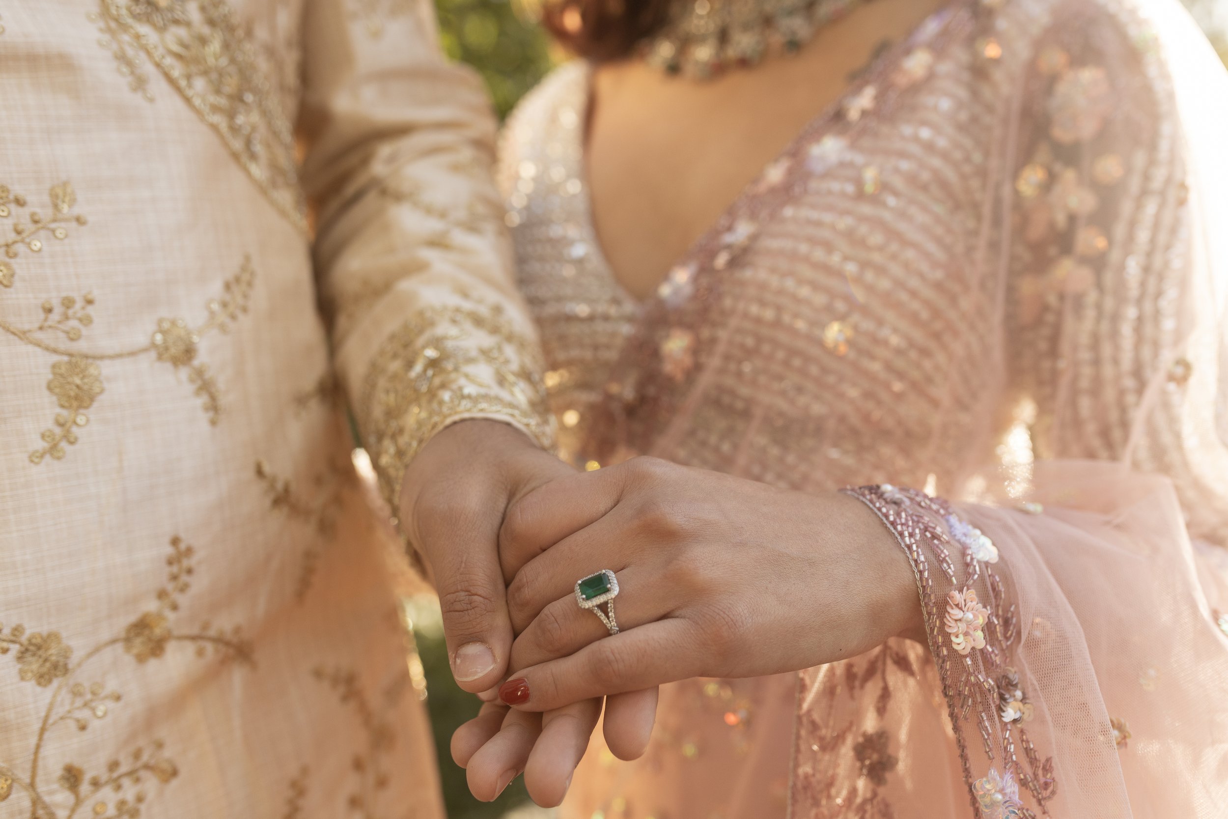 south assian wedding in a sunny scotland landsccap