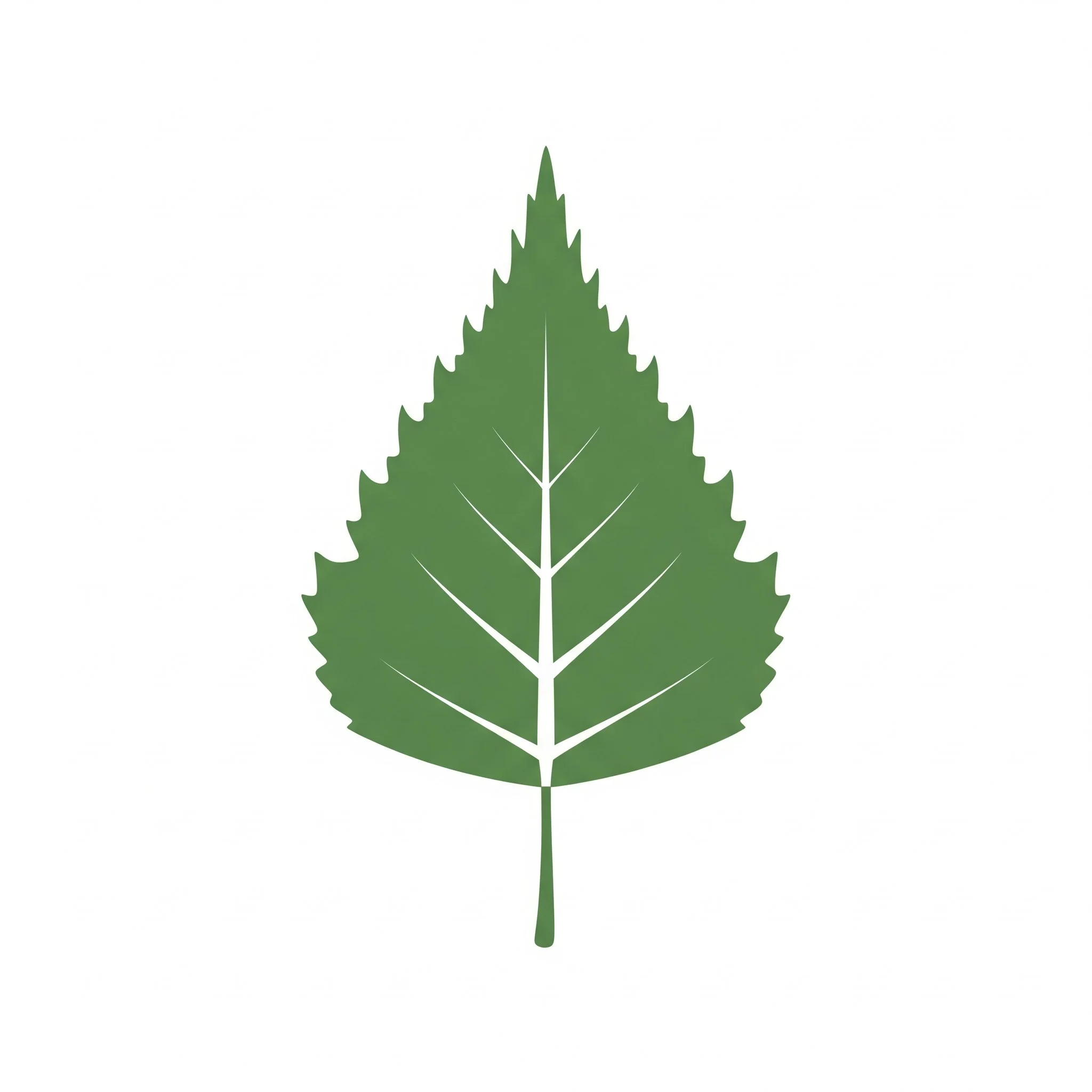 Birch leaf icon