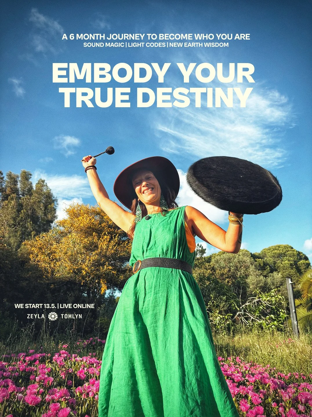 EMBODY YOUR TRUE DESTINY - Online Journey