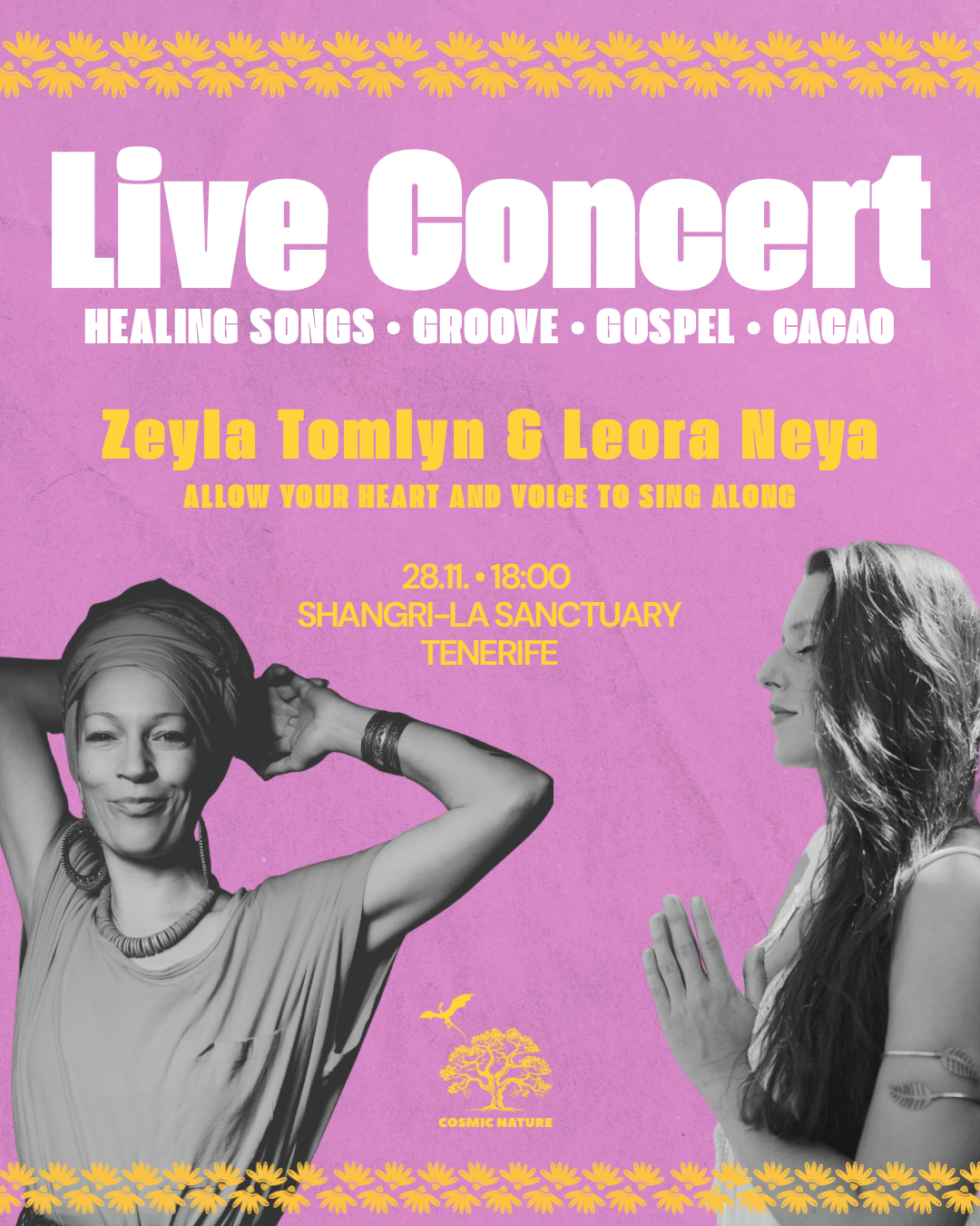 LIVE CONCERT | ZEYLA &amp; LEORA | TENERIFE