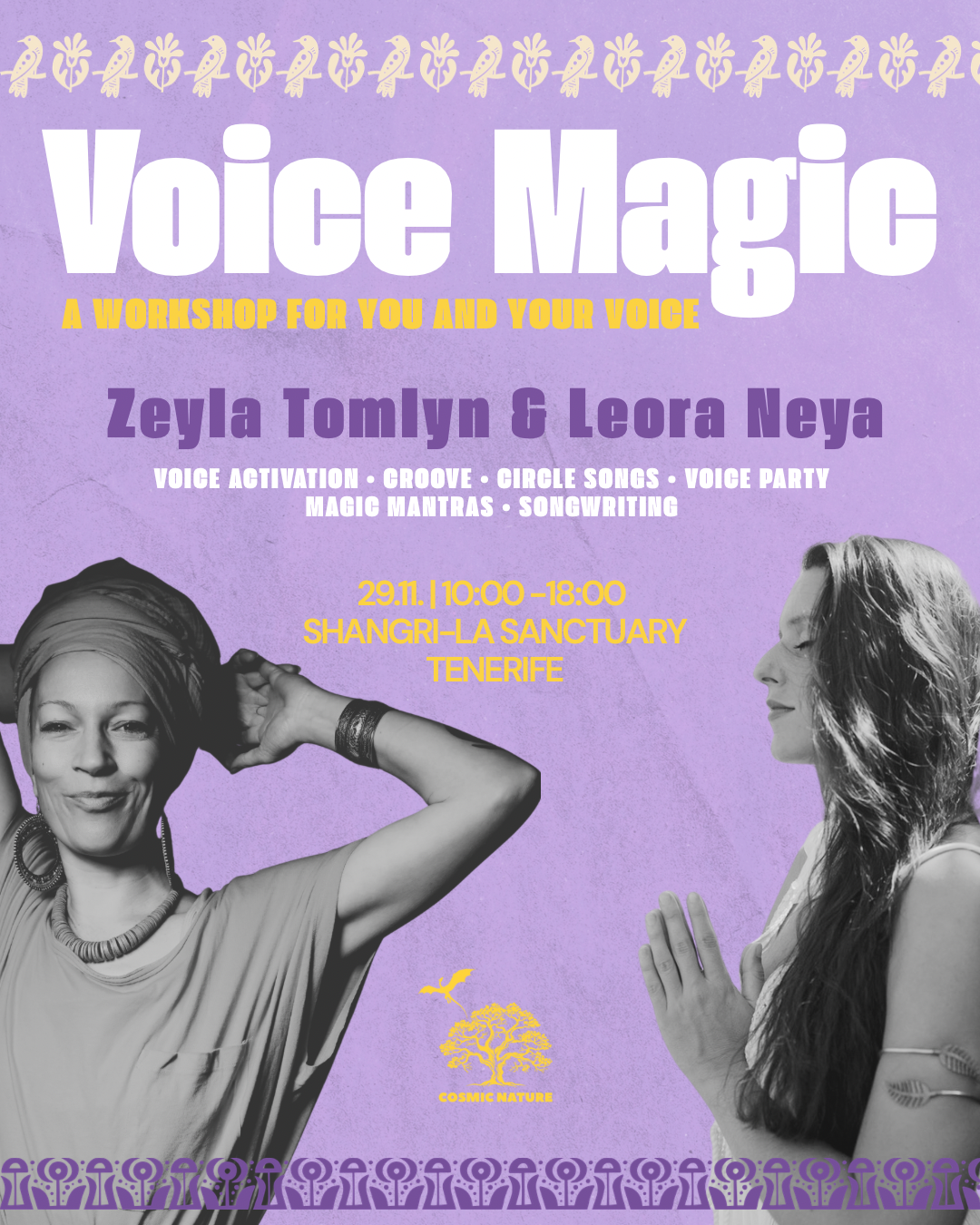 VOICE MAGIC | ZEYLA &amp; LEORA | TENERIFE 