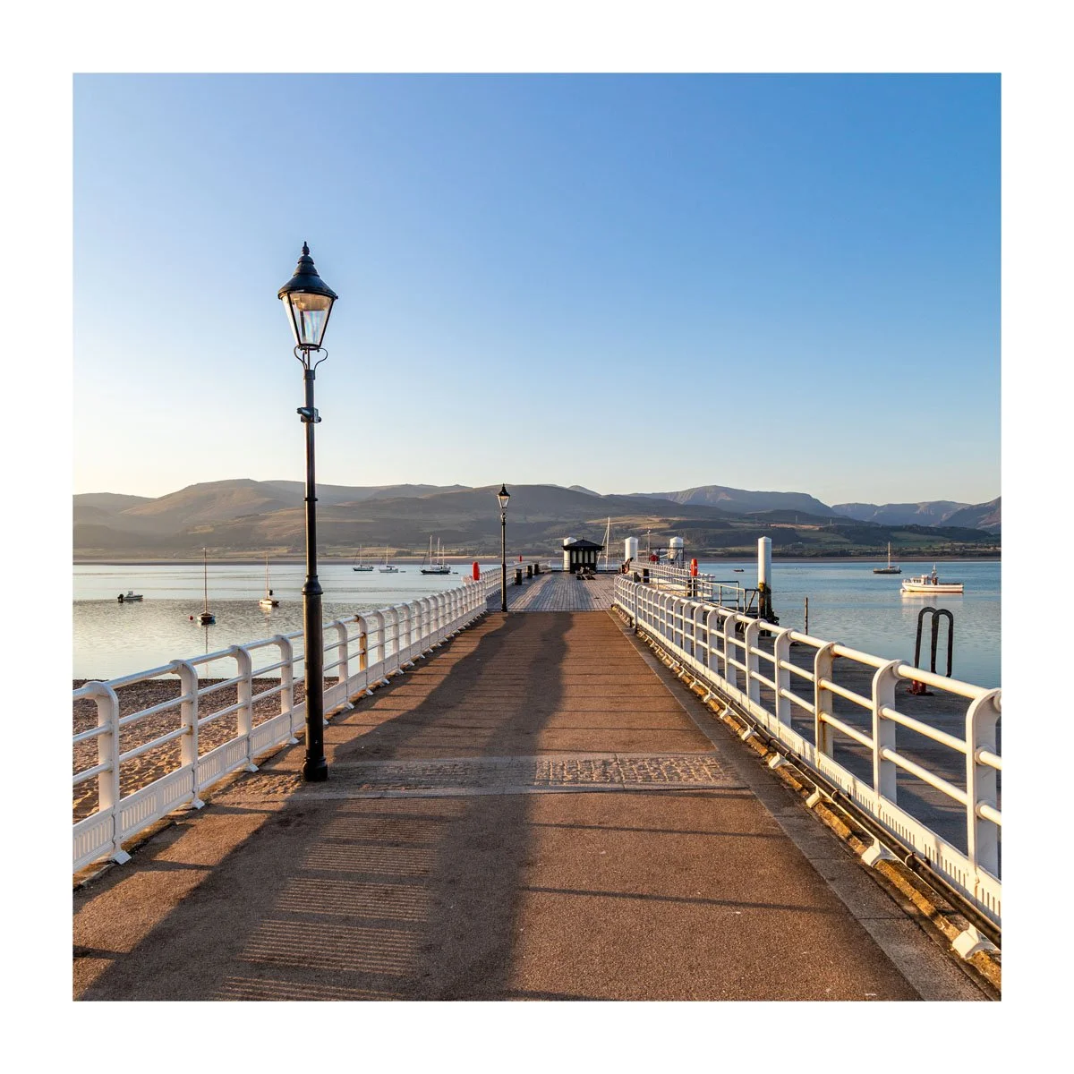 Anglesey greeting card. Beaumaris Pier.jpg