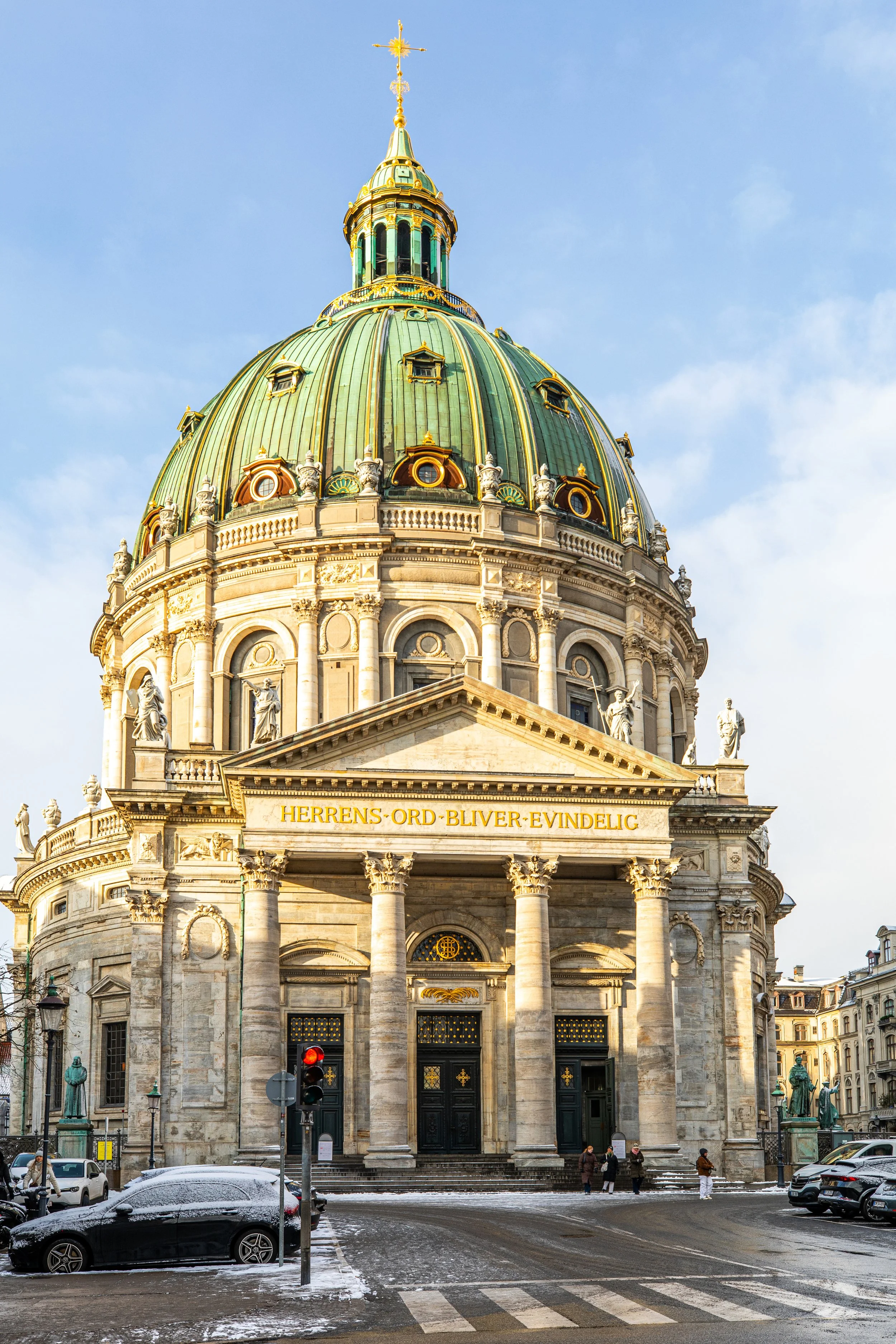 Marble Church (Frederik’s Church) in Copenhagen, Denmark