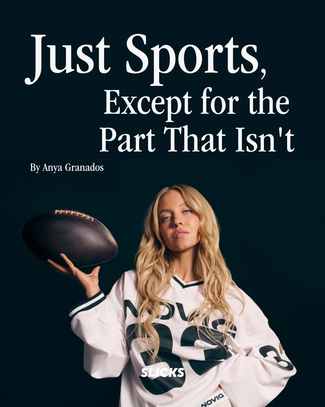 &ldquo;The problem isn&rsquo;t that Sydney Sweeney is naked. It&rsquo;s that she is what &lsquo;sports&rsquo; chose to look like.&rdquo;

@anyagrana writes for @slicks.mag about the recent problematic sports betting ad featuring Sydney Sweeney. 

&ld