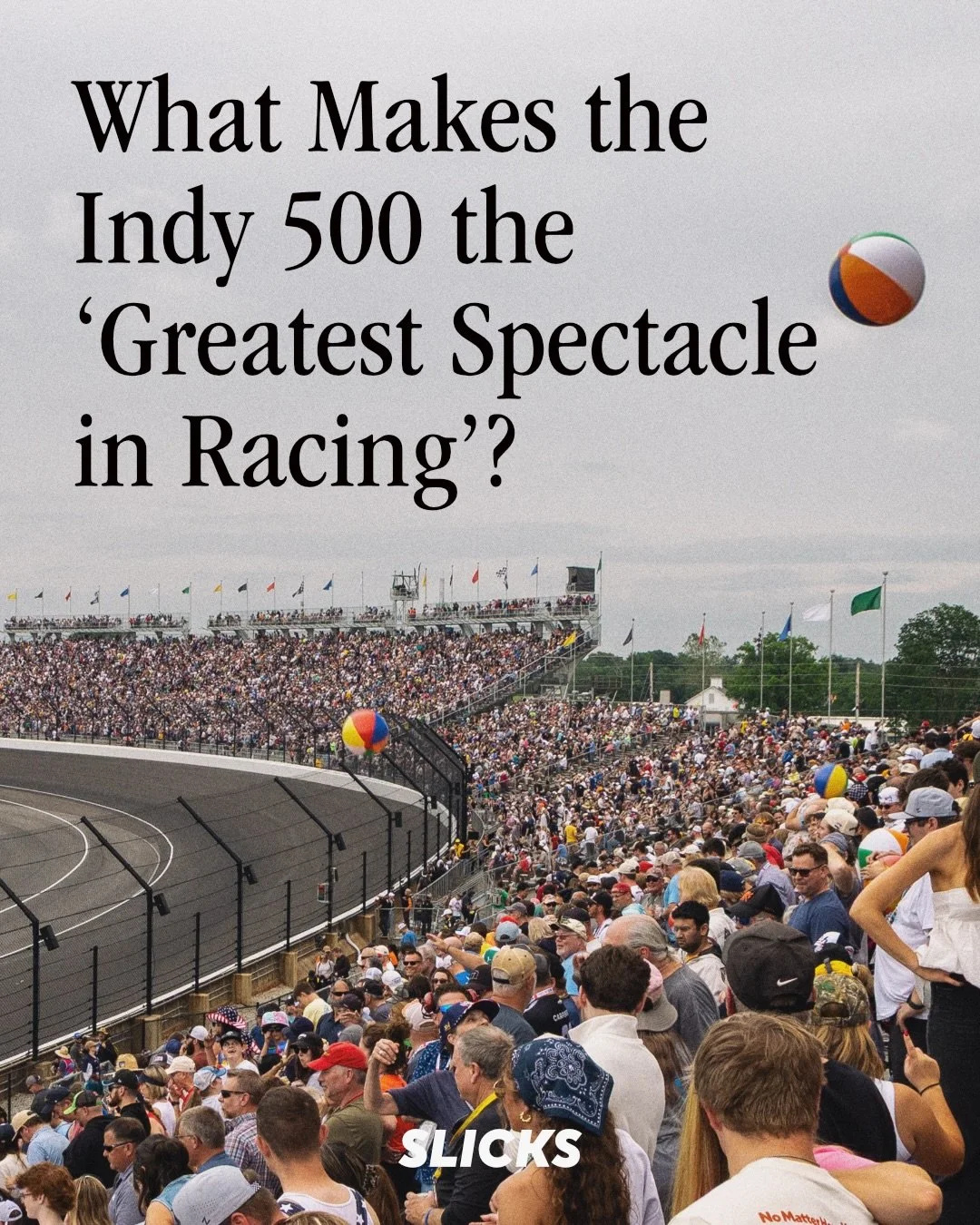 What makes the Indy 500 the &lsquo;greatest spectacle in racing&rsquo;?

Issue 04 contributor @maxbiddlecombe was keen to find out why. 

His full piece is available in Issue 04 and on our online SLICKS Stories platform. 

Digital copies of SLICKS ar