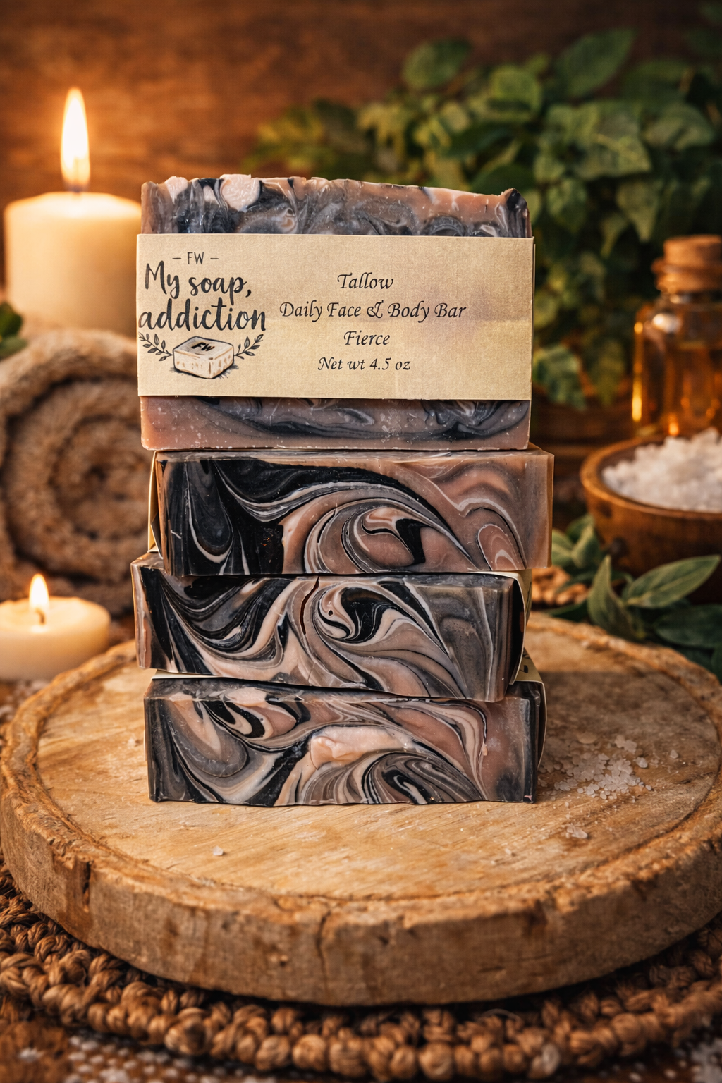 Tallow Soap Fierce Type