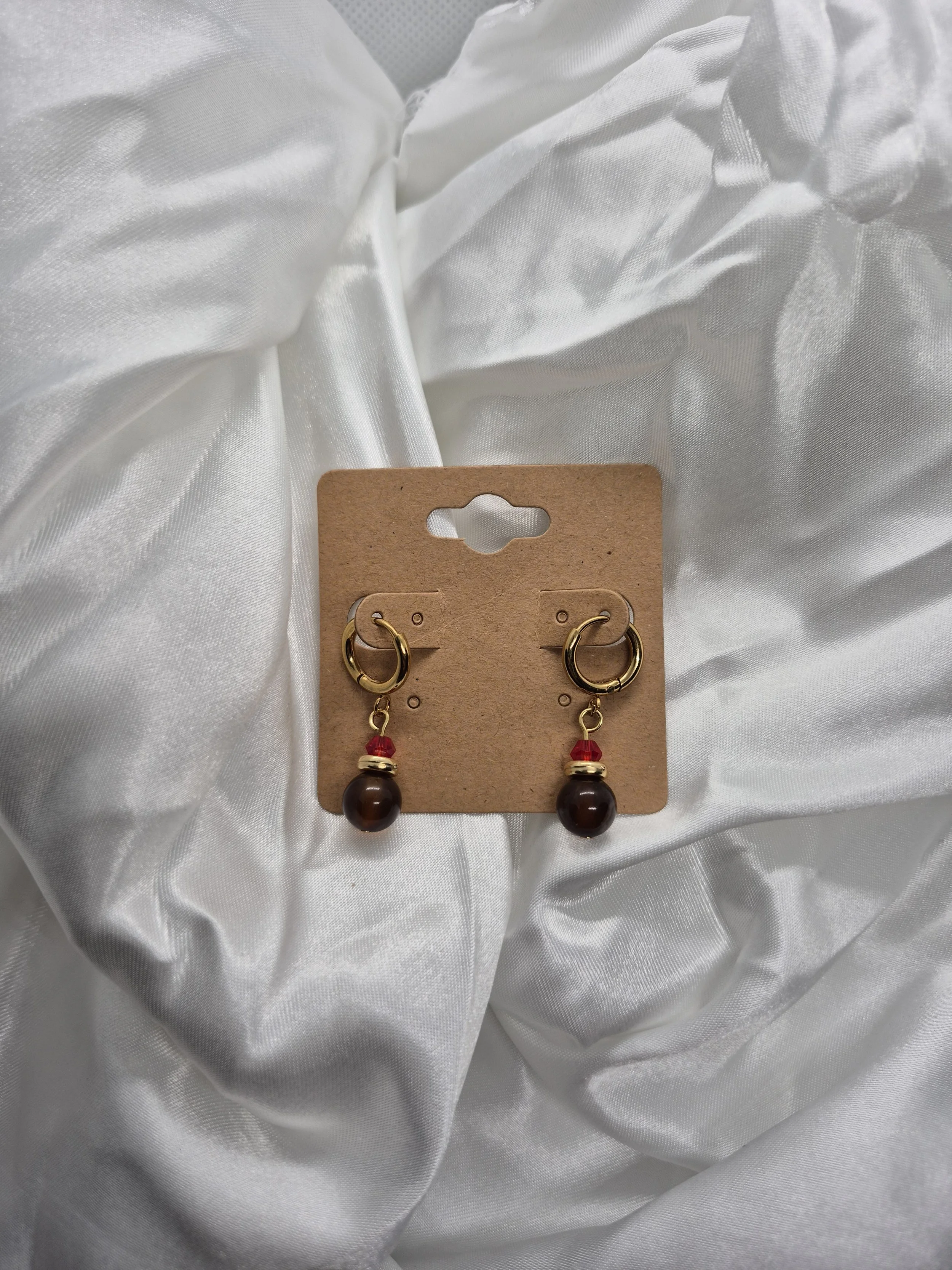 Mulled Wine Drops earrings