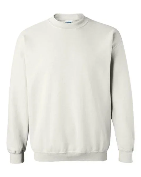 White Embroidery Crewneck