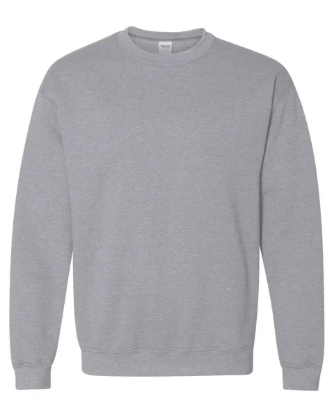 Light Grey Embroidered Crewneck