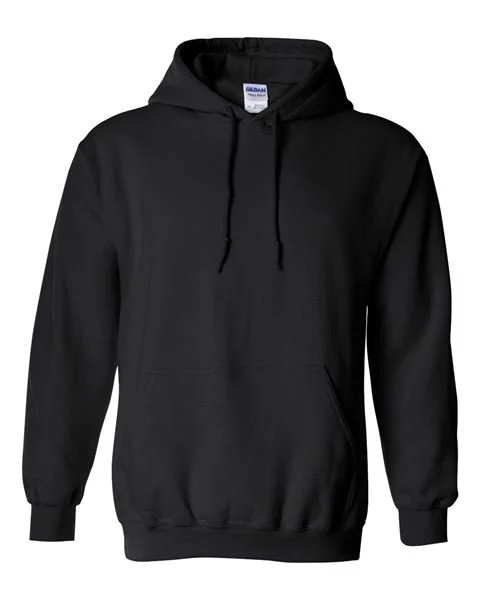 Black Embroidered Sweatshirt Hoodie