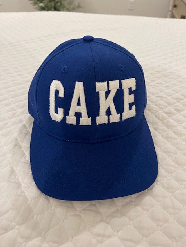 Cake Embroidery Hat